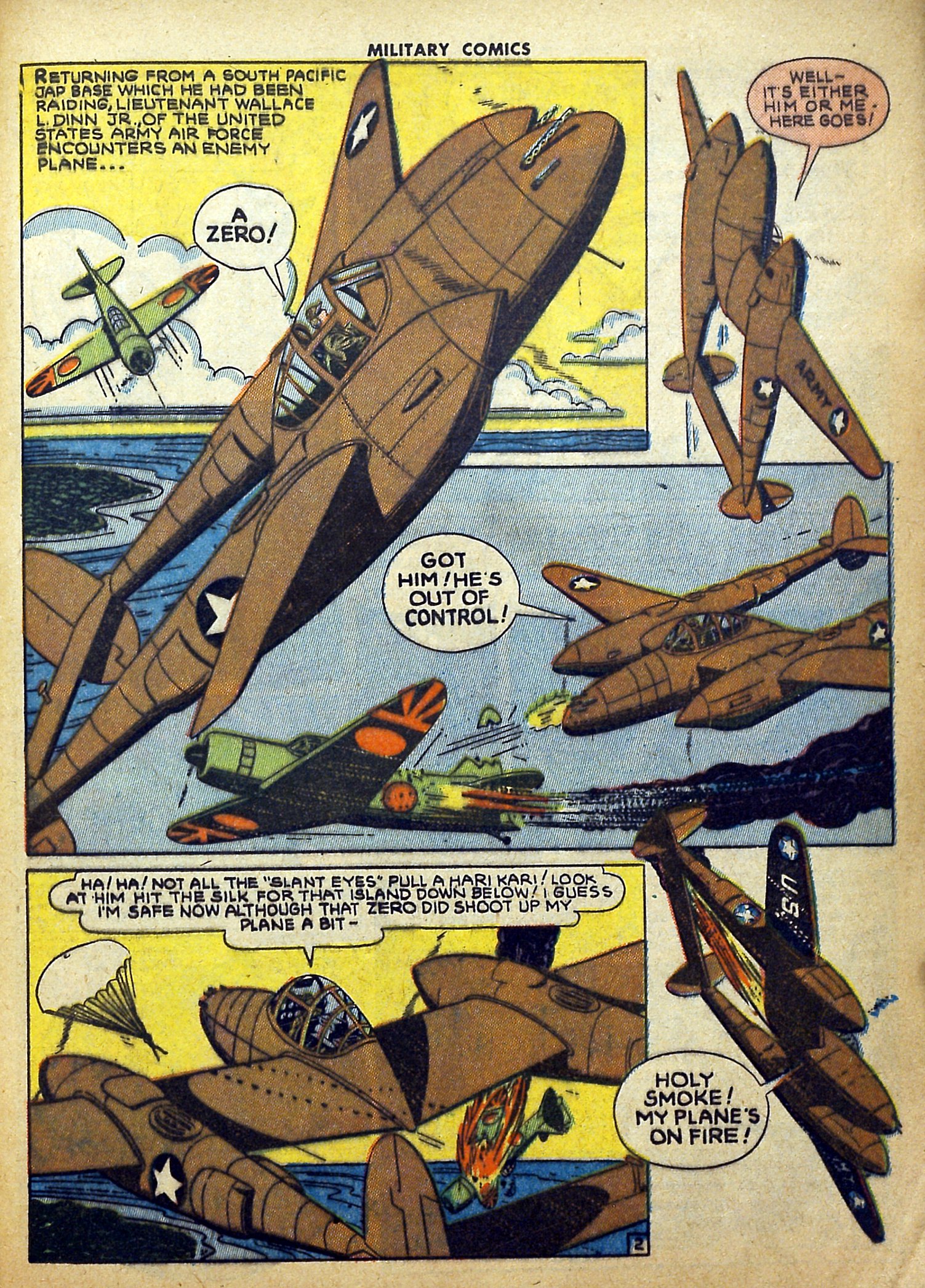 Read online Military Comics comic -  Issue #26 - 53