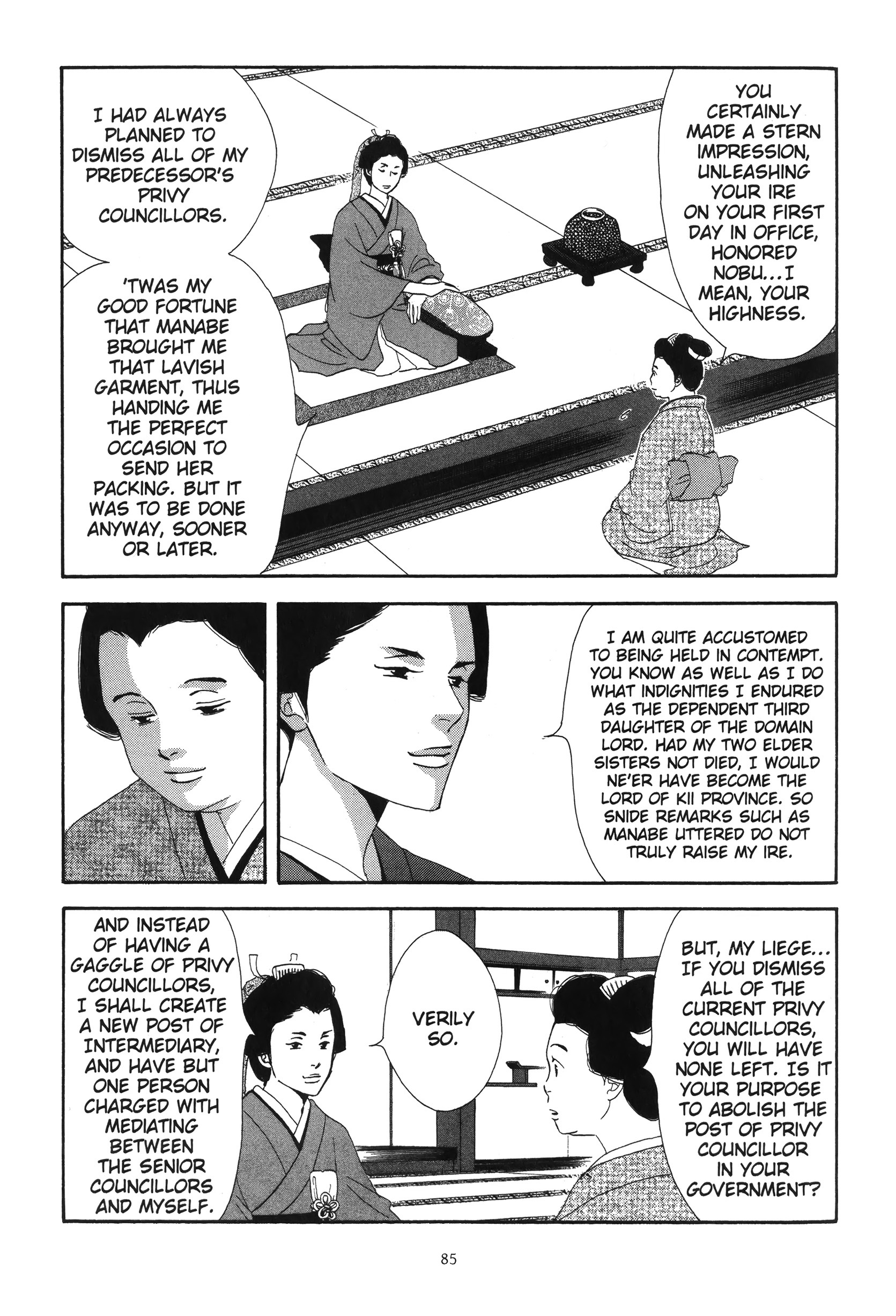 Read online Ōoku: The Inner Chambers comic -  Issue # TPB 1 - 86