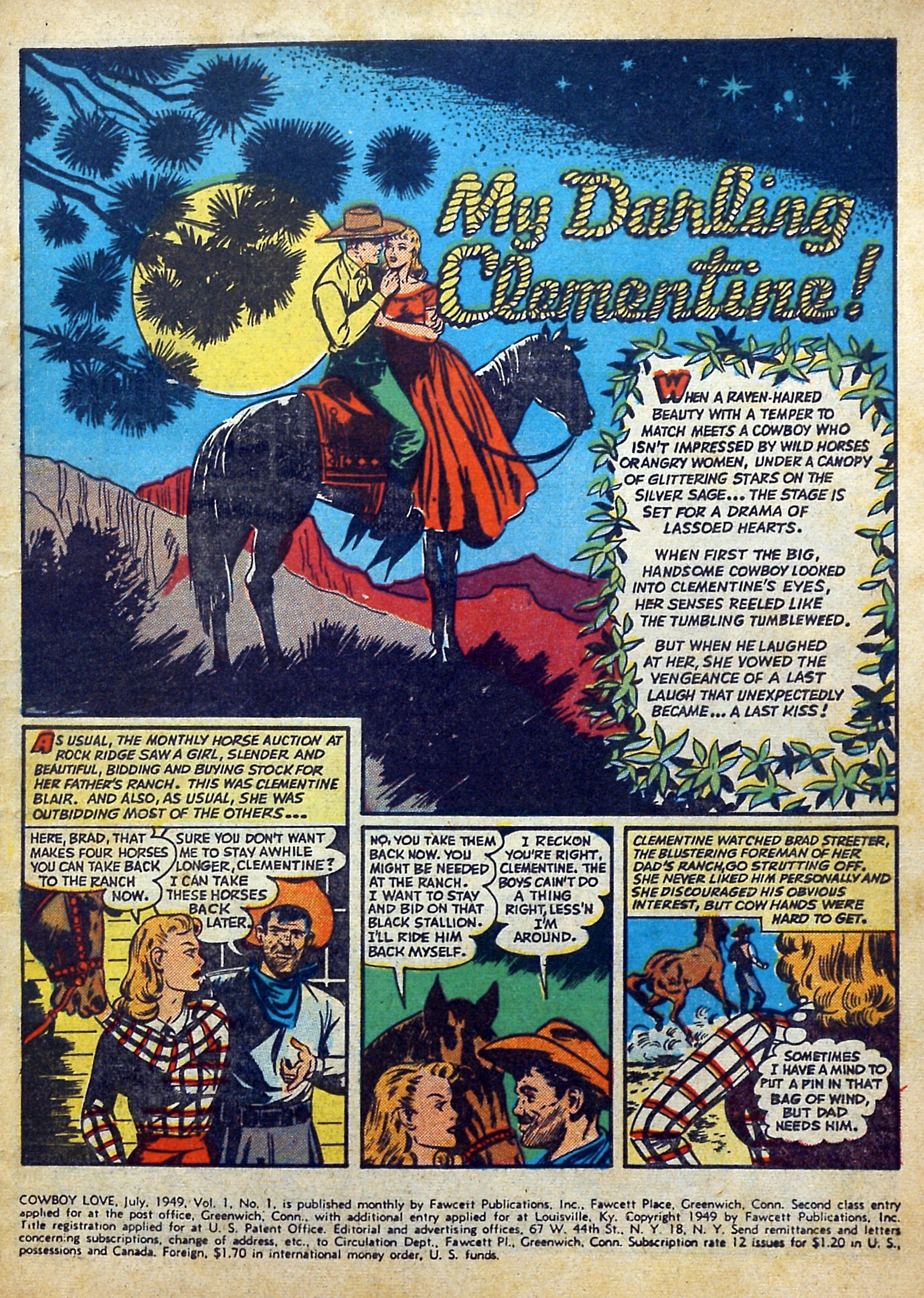 Read online Cowboy Love comic -  Issue #1 - 3