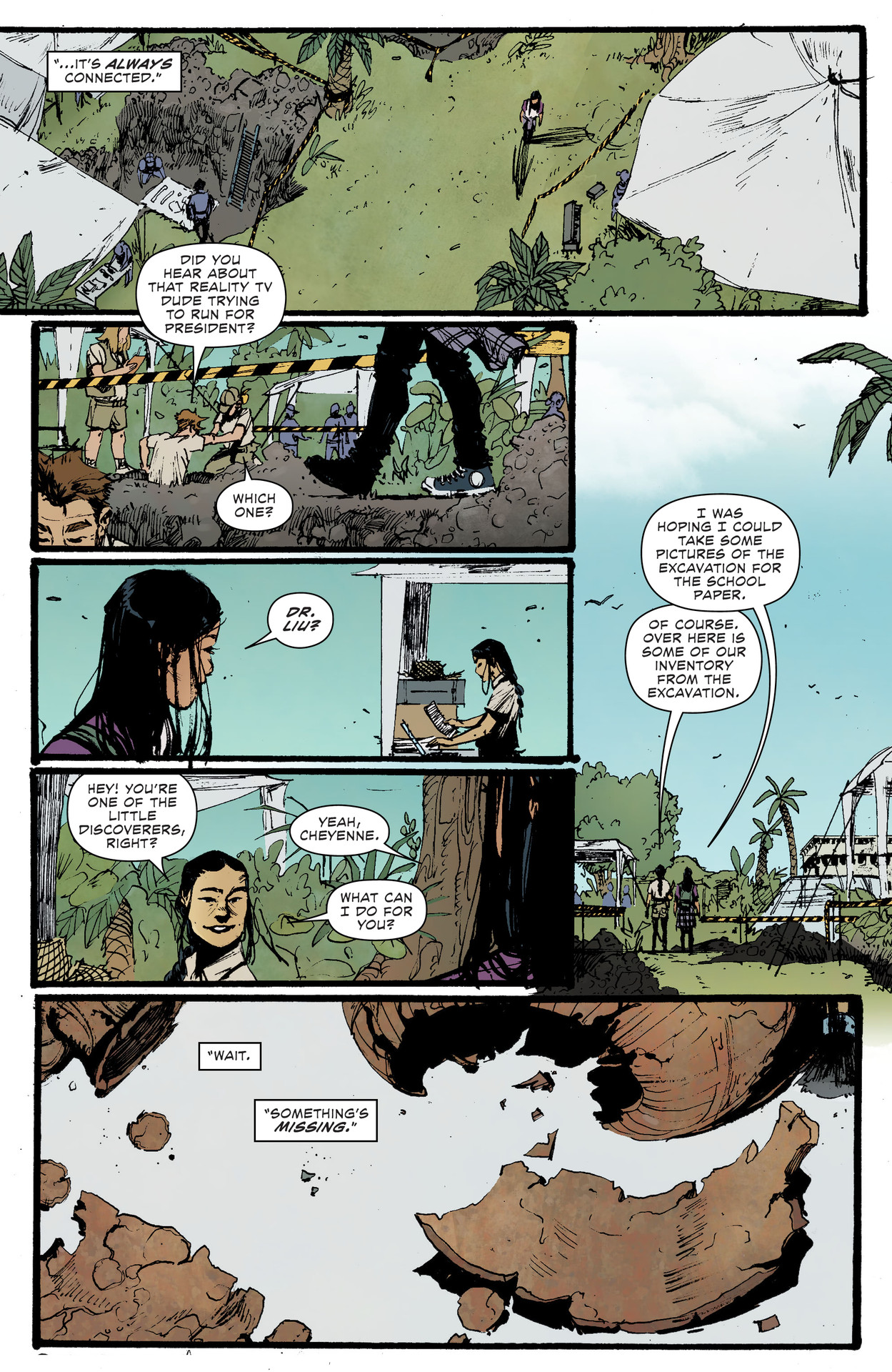 Read online Dark Spaces: Good Deeds comic -  Issue #4 - 20