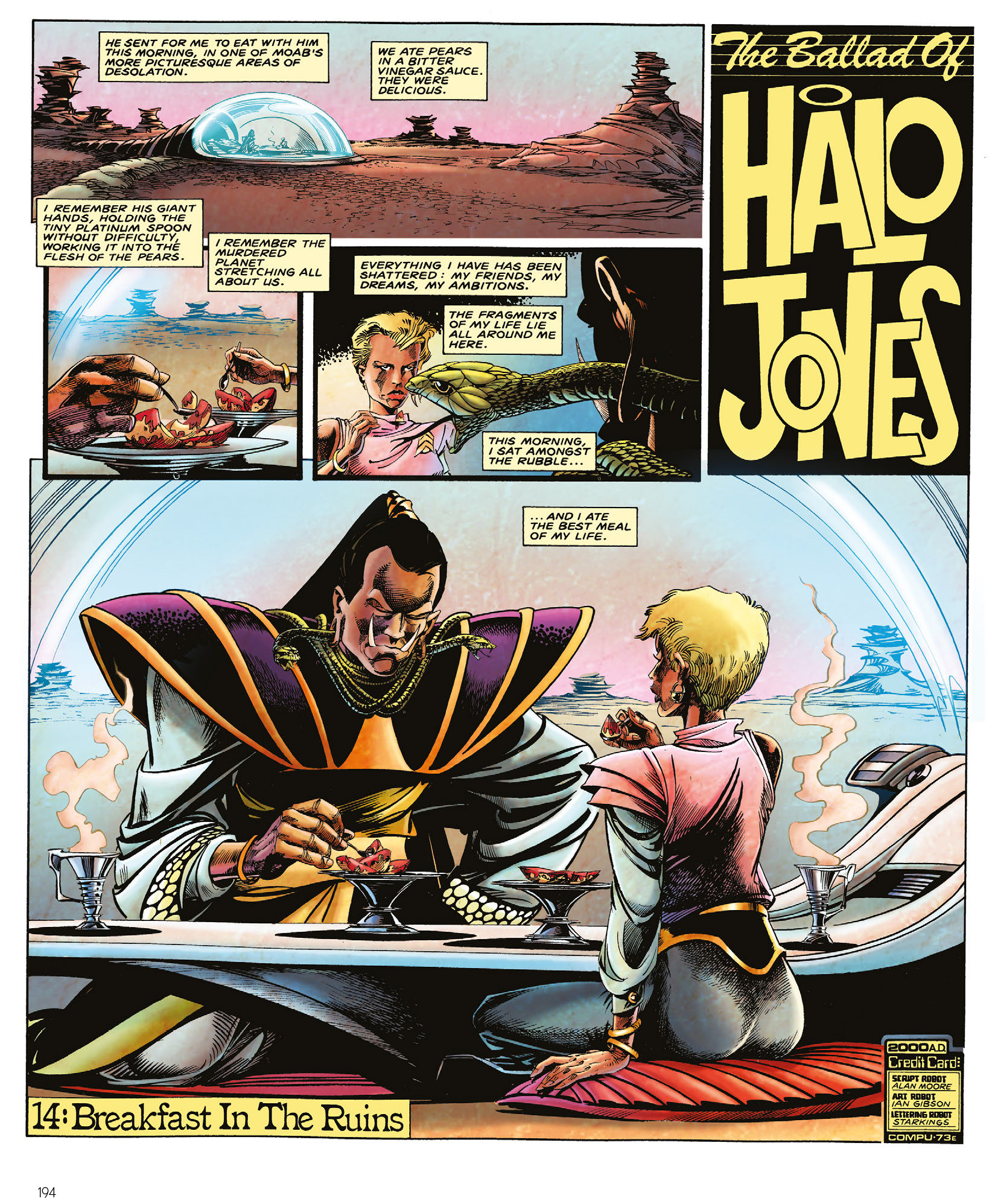 Read online The Ballad of Halo Jones: Full Colour Omnibus Edition comic -  Issue # TPB (Part 2) - 97