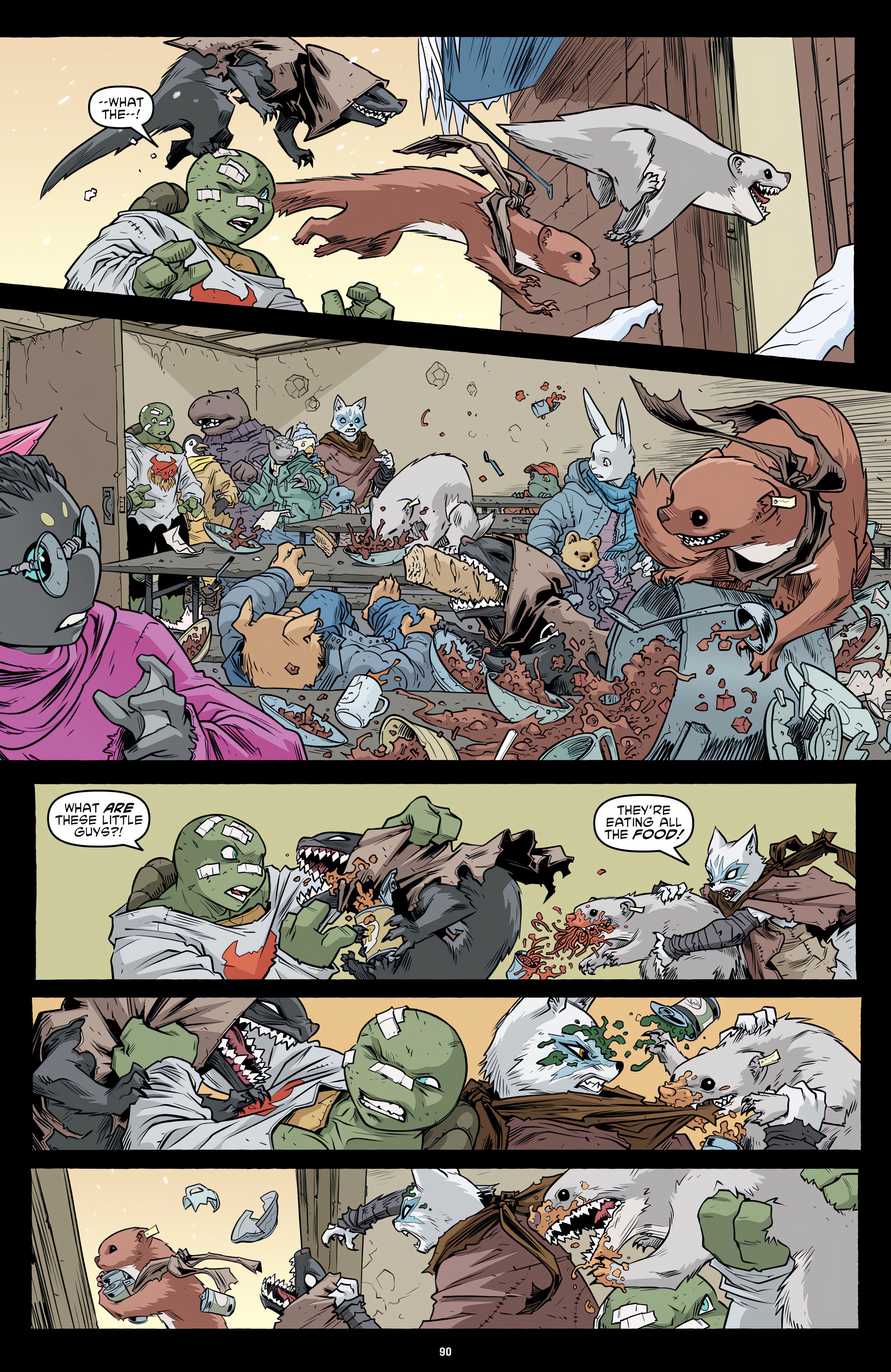 Read online Teenage Mutant Ninja Turtles: The IDW Collection comic -  Issue # TPB 14 (Part 1) - 90
