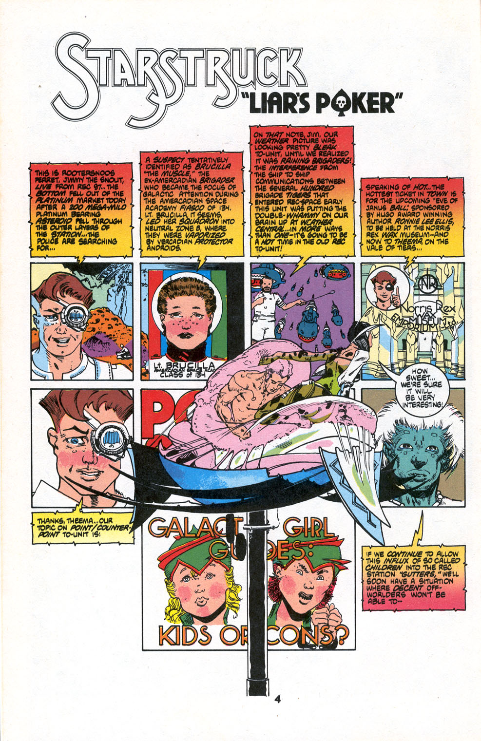 Read online Starstruck (1985) comic -  Issue #1 - 6
