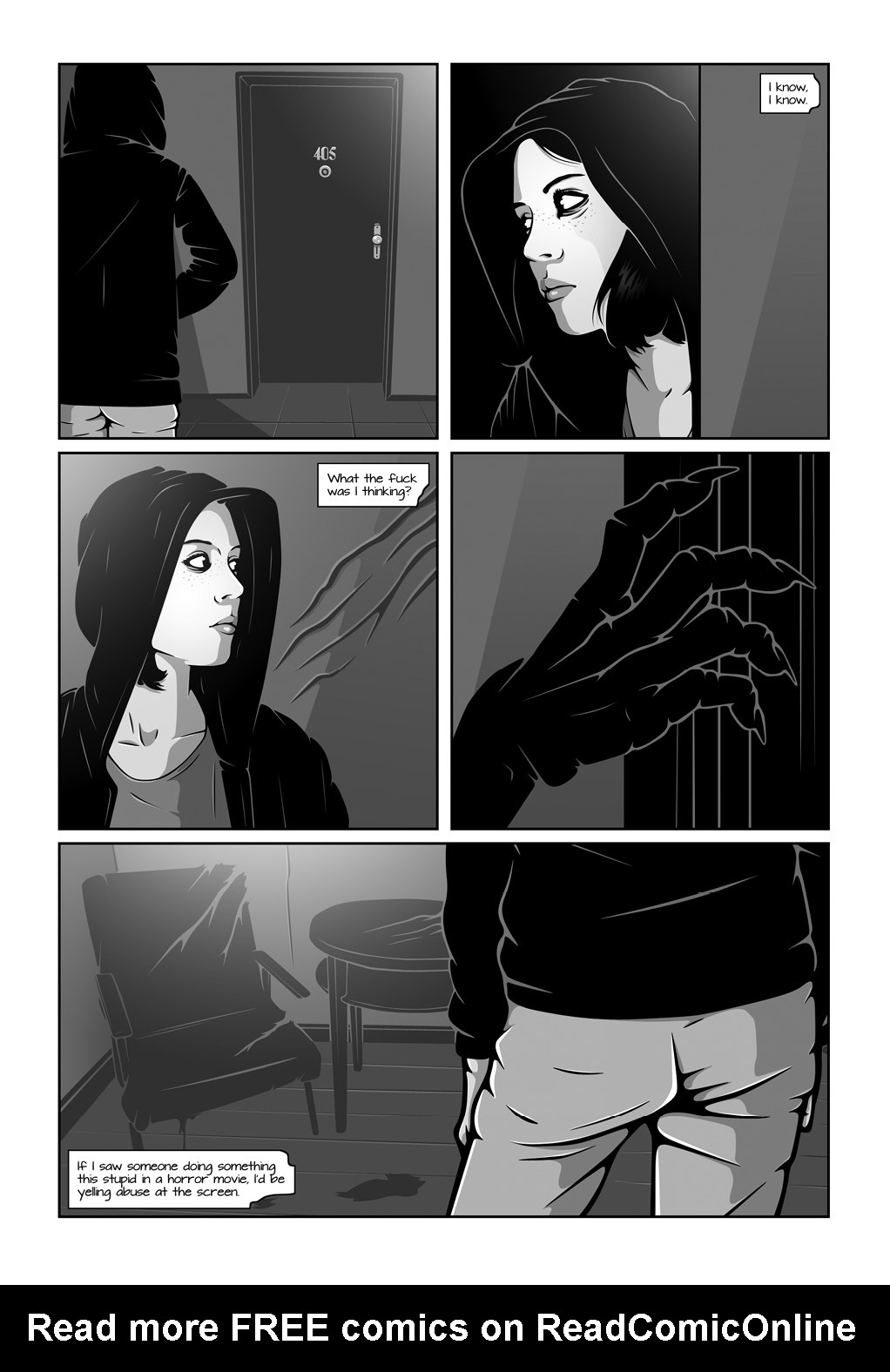 Read online Hollow Girl comic -  Issue #9 - 36