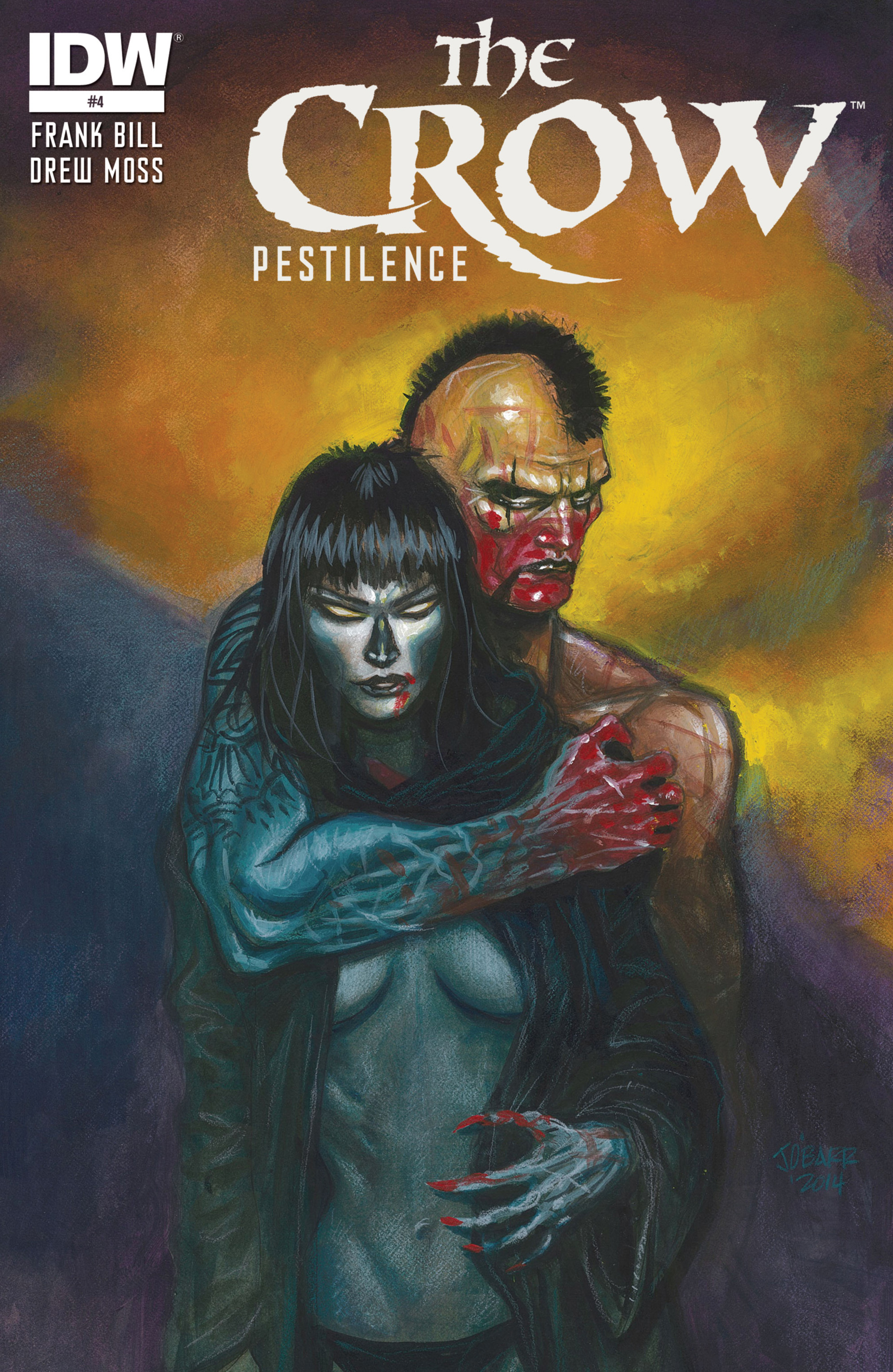 Read online The Crow: Pestilence comic -  Issue #4 - 1