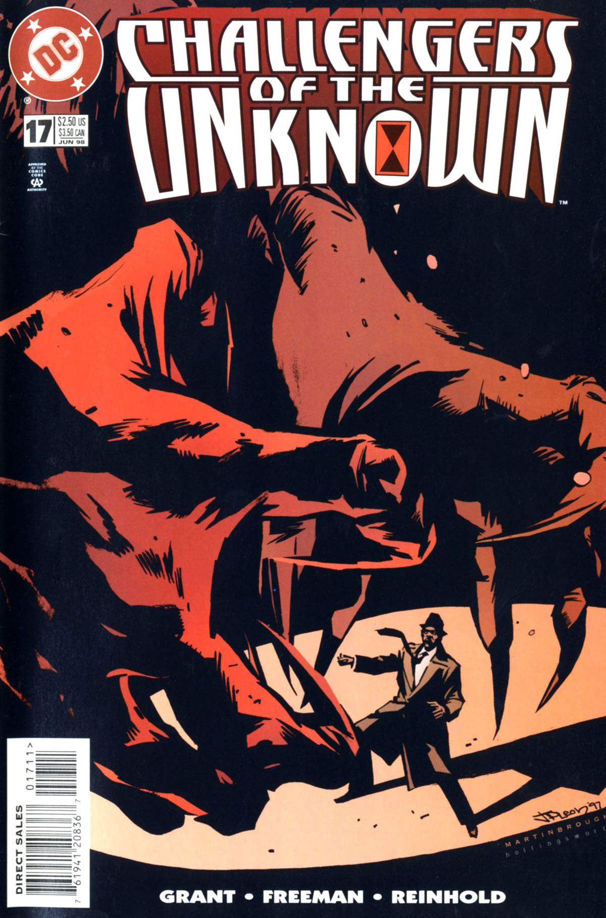 Read online Challengers of the Unknown (1997) comic -  Issue #17 - 1