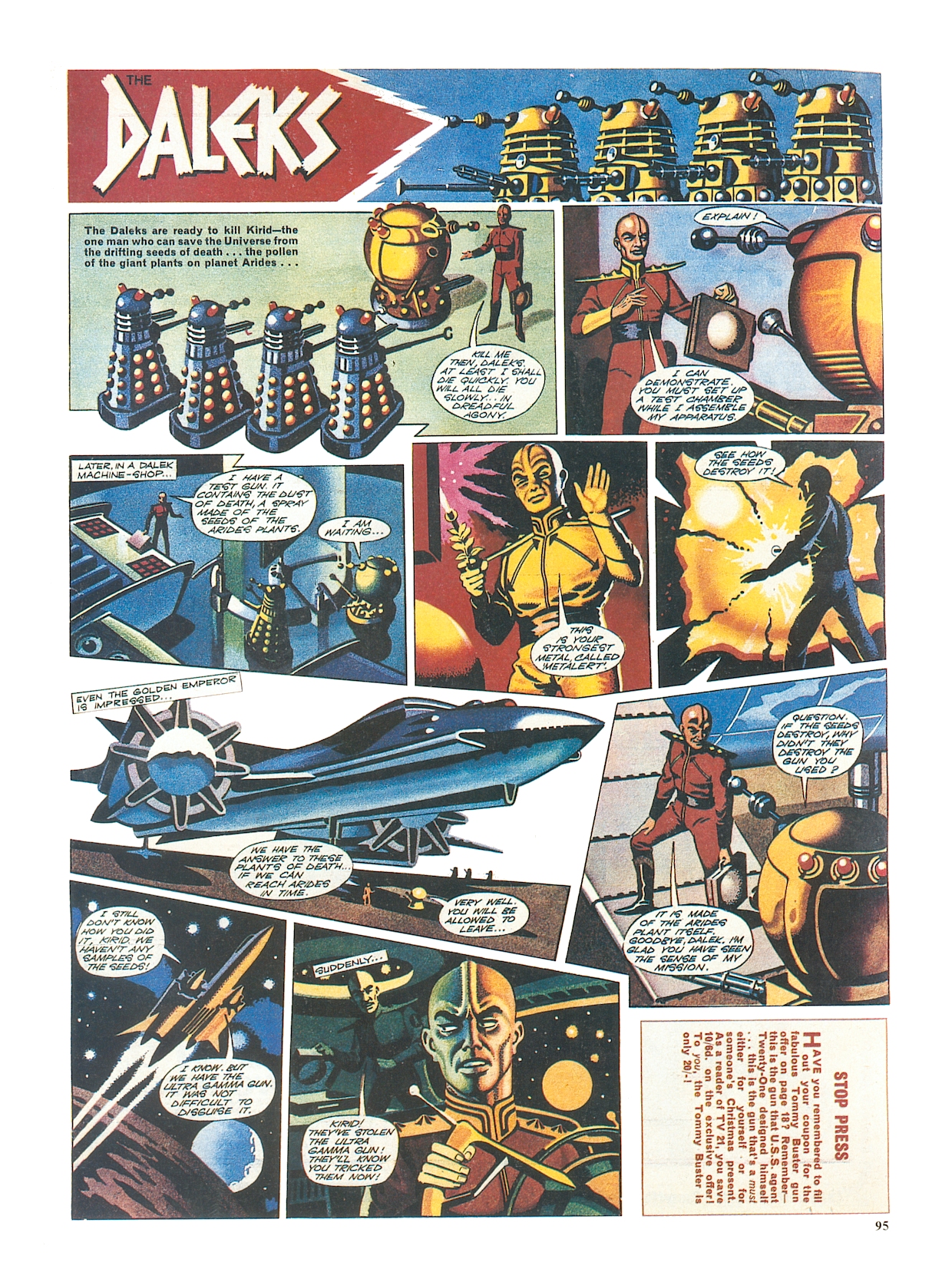 Read online Dalek Chronicles comic -  Issue # TPB - 95