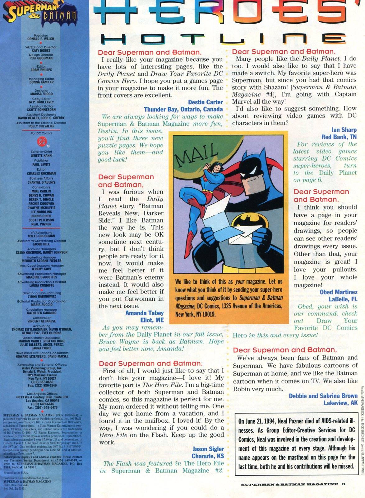 Read online Superman & Batman Magazine comic -  Issue #7 - 3