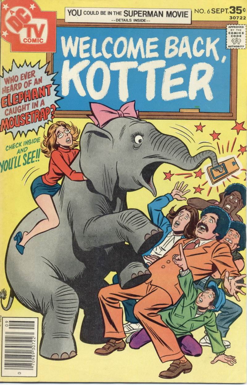 Read online Welcome Back, Kotter comic -  Issue #6 - 1