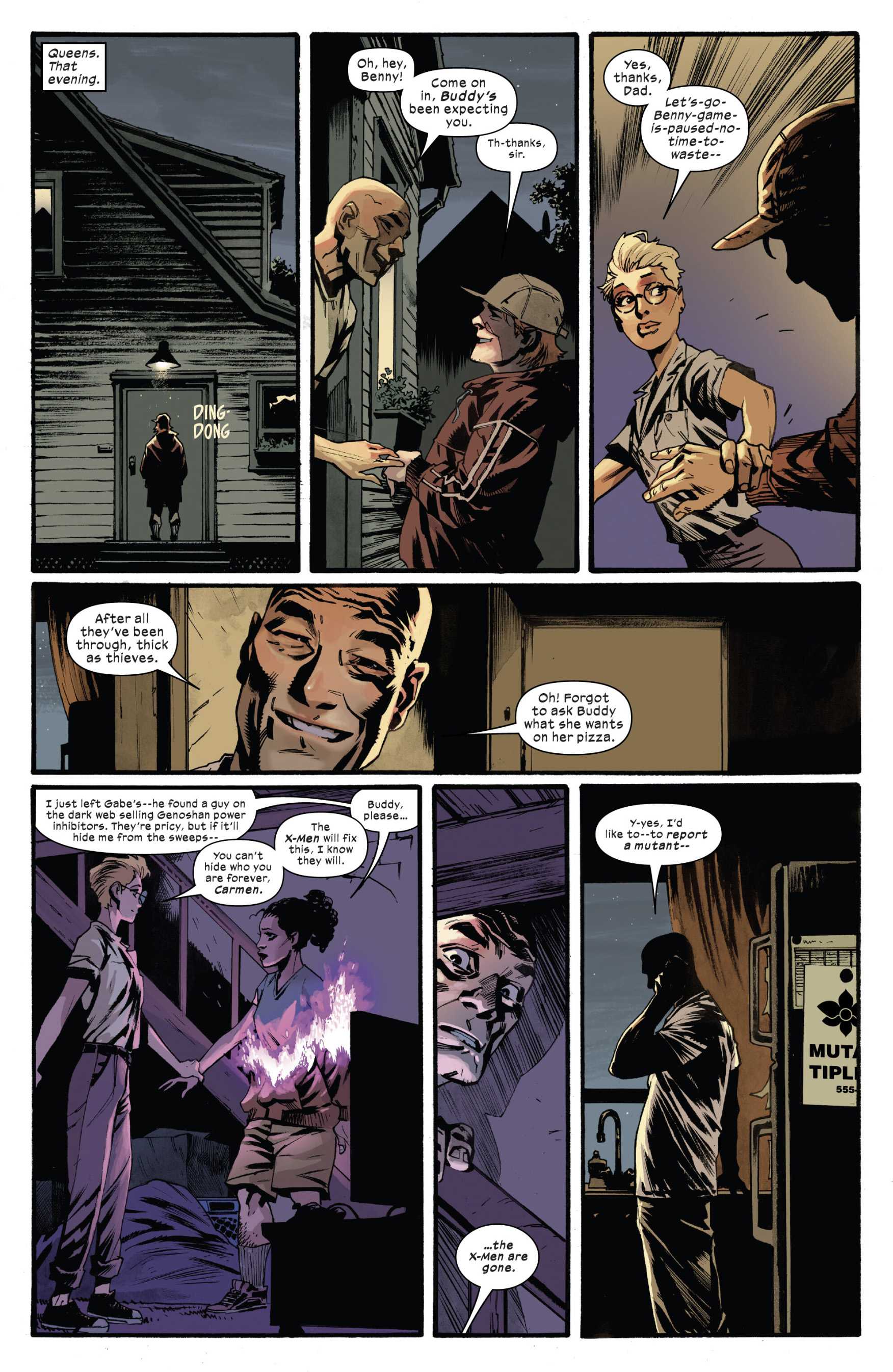 Read online Dark X-Men (2023) comic -  Issue #1 - 8