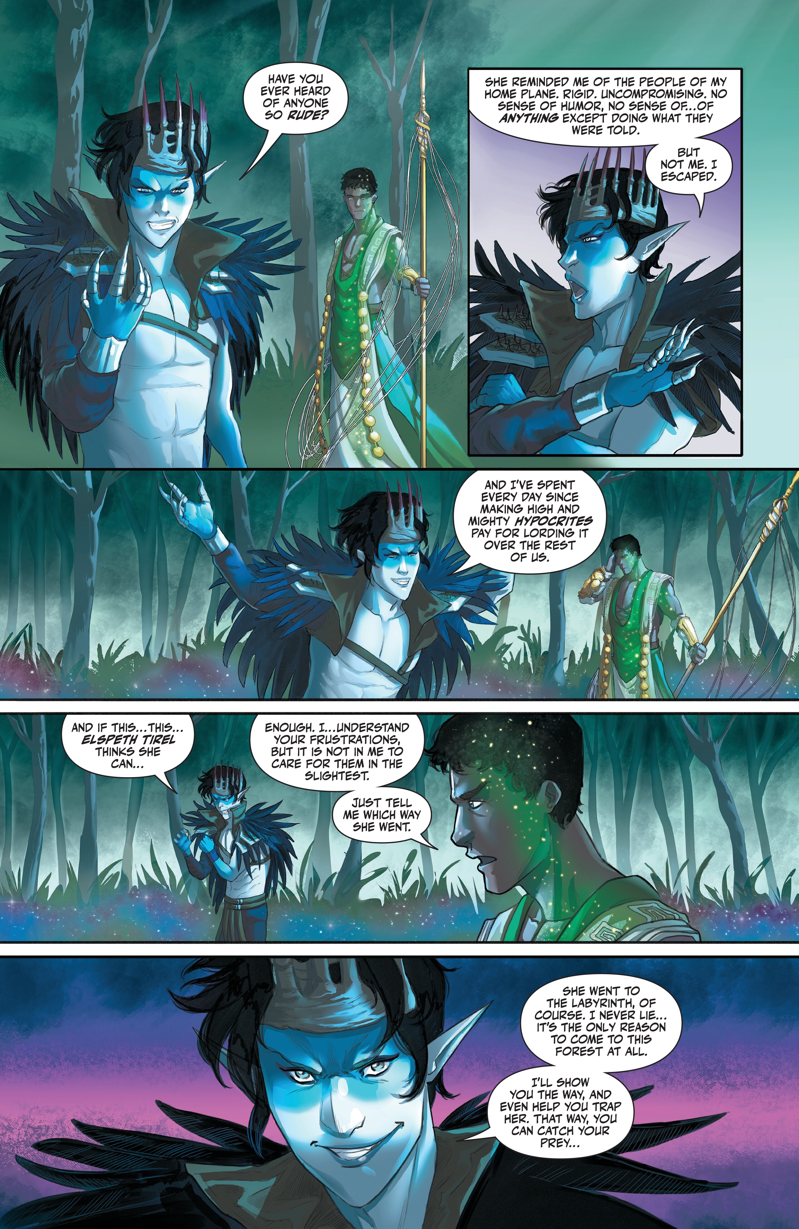 Read online Magic Planeswalkers: Notorious comic -  Issue # Full - 9