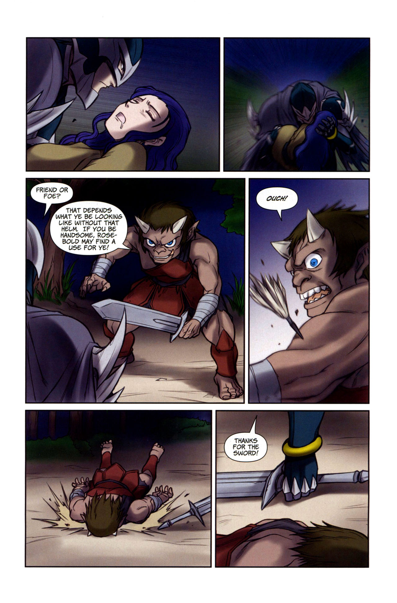 Read online Lords of Avalon: Knight of Darkness comic -  Issue #2 - 23