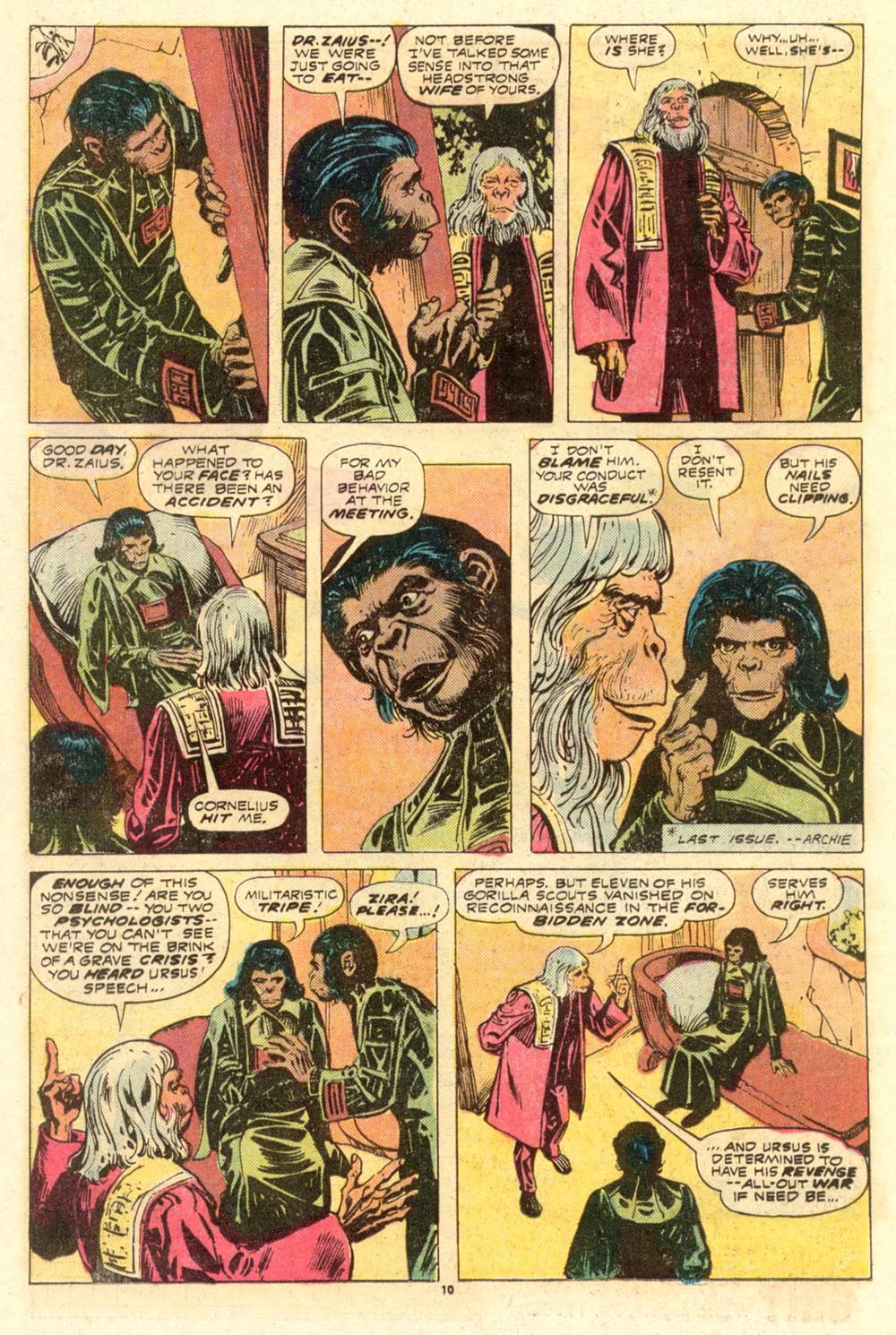Read online Adventures on the Planet of the Apes comic -  Issue #8 - 7