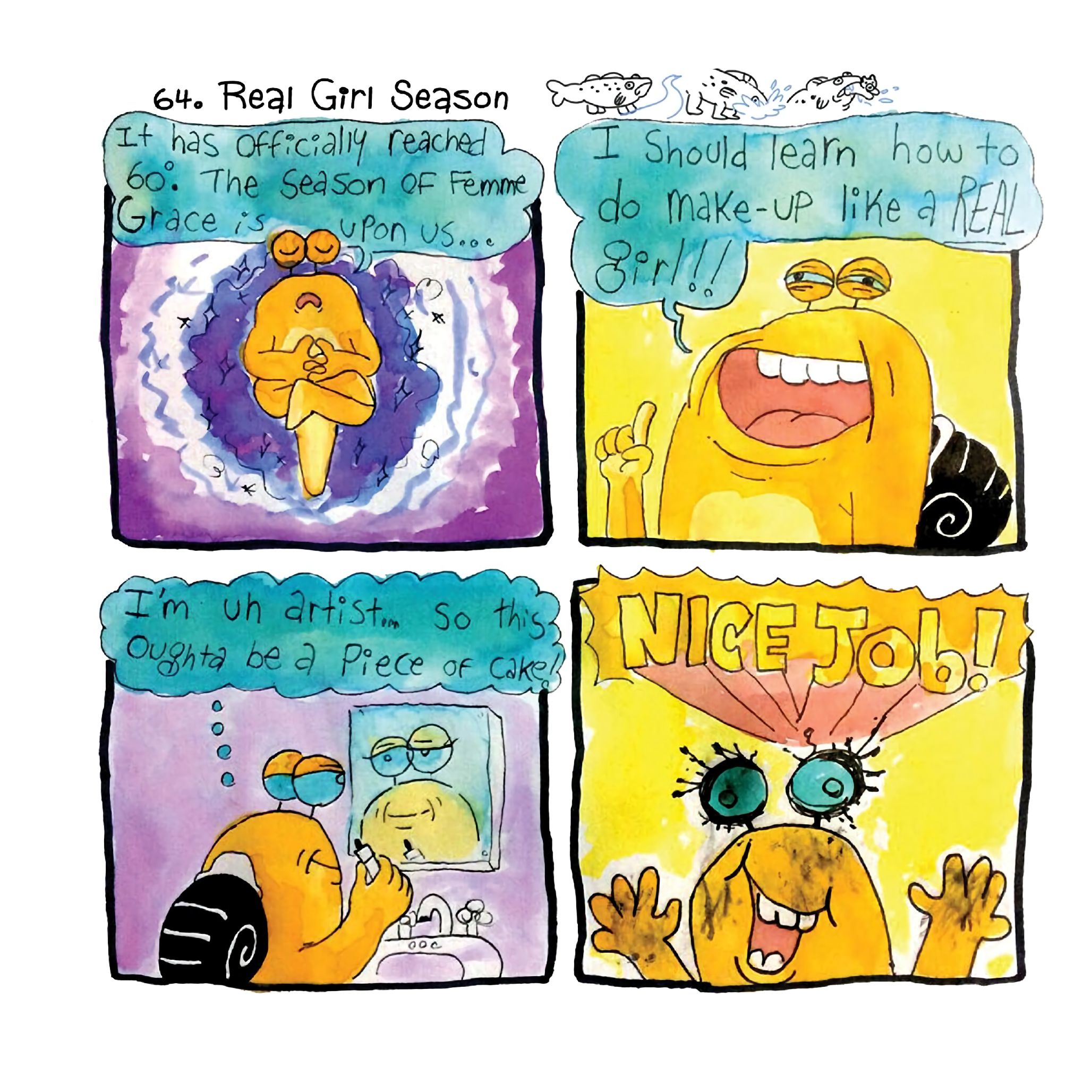 Read online Little Tunny's Snail Diaries comic -  Issue # TPB (Part 1) - 71