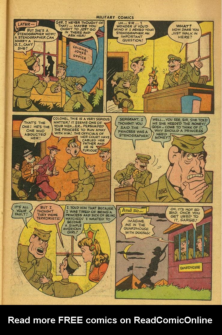 Read online Military Comics comic -  Issue #42 - 39