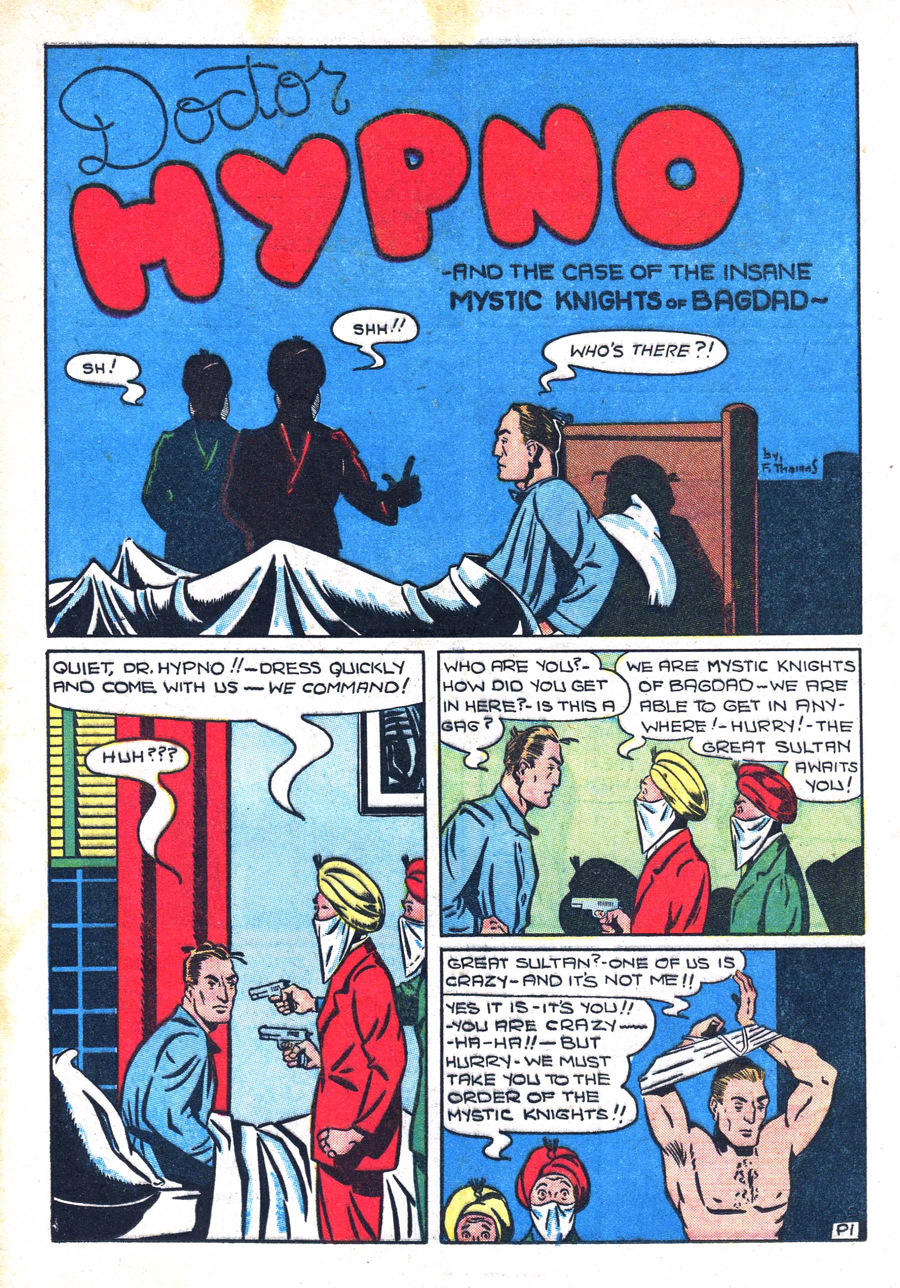 Read online Amazing Man Comics comic -  Issue #21 - 21