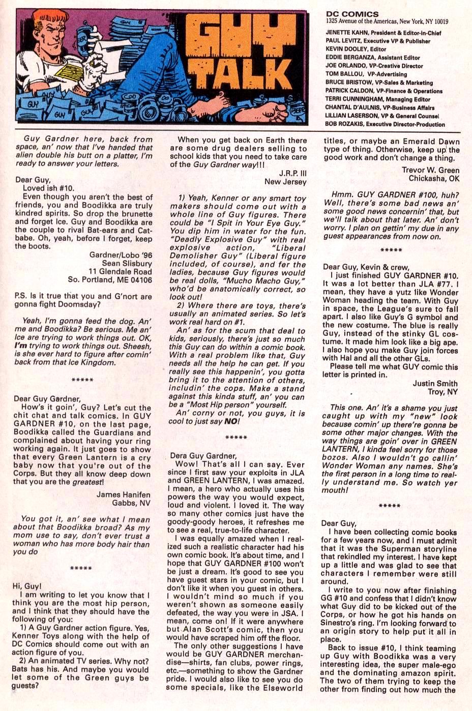 Read online Guy Gardner comic -  Issue #16 - 23