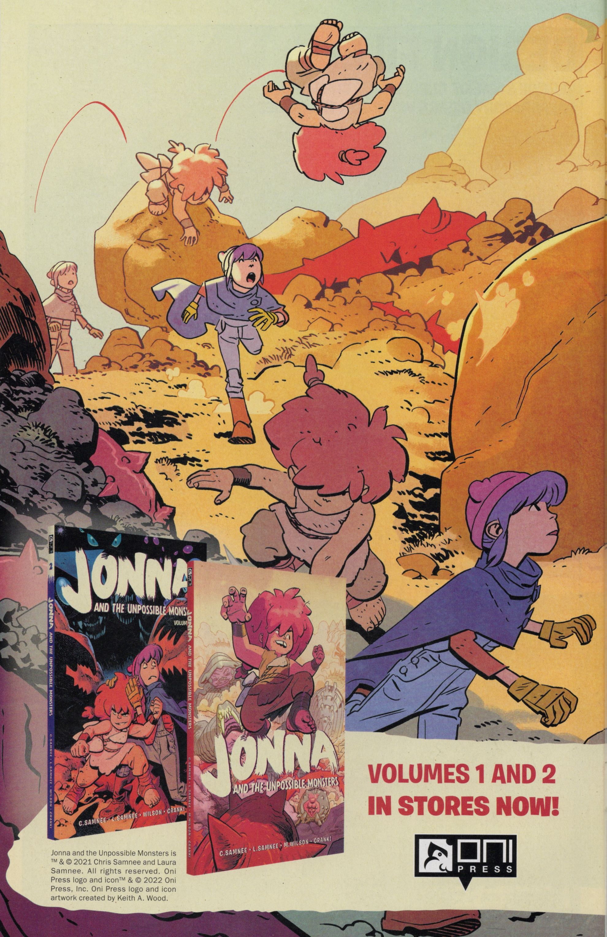 Read online Free Comic Book Day 2022 comic -  Issue # One Press Jonna And The Unpossible Monsters - 26