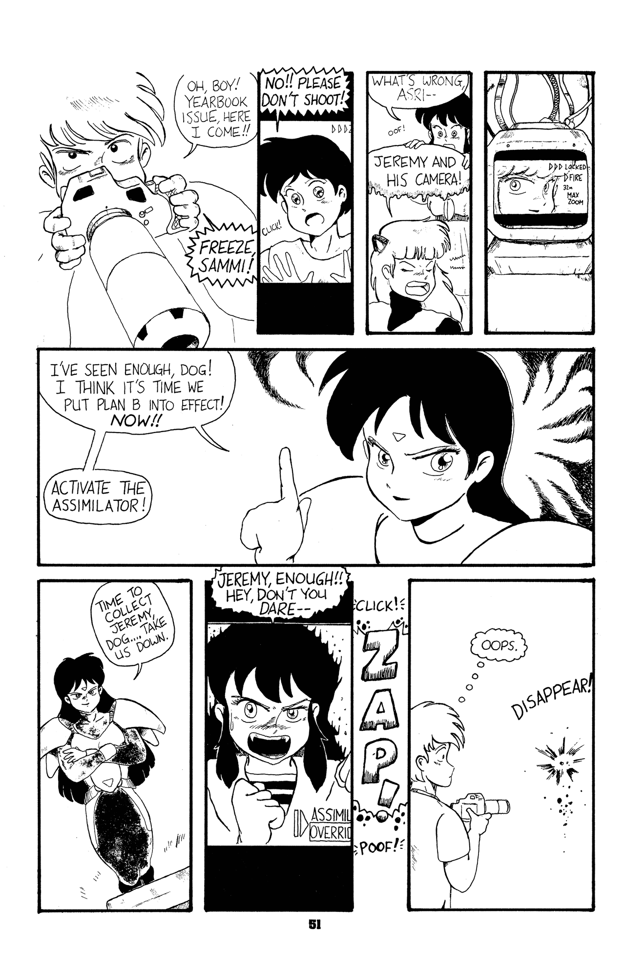 Read online Girls of Ninja High School comic -  Issue #3 - 52
