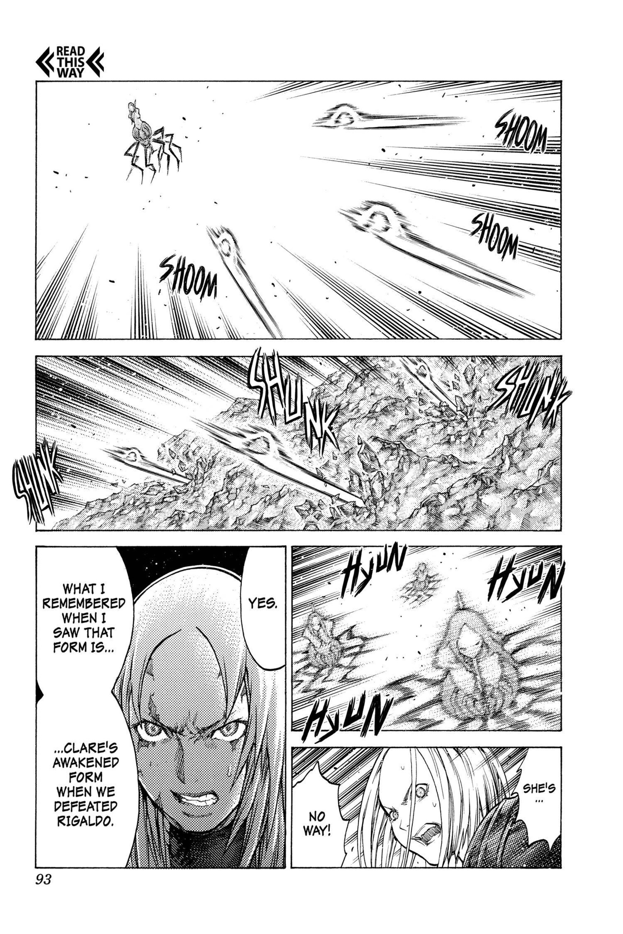 Read online Claymore comic -  Issue #22 - 70