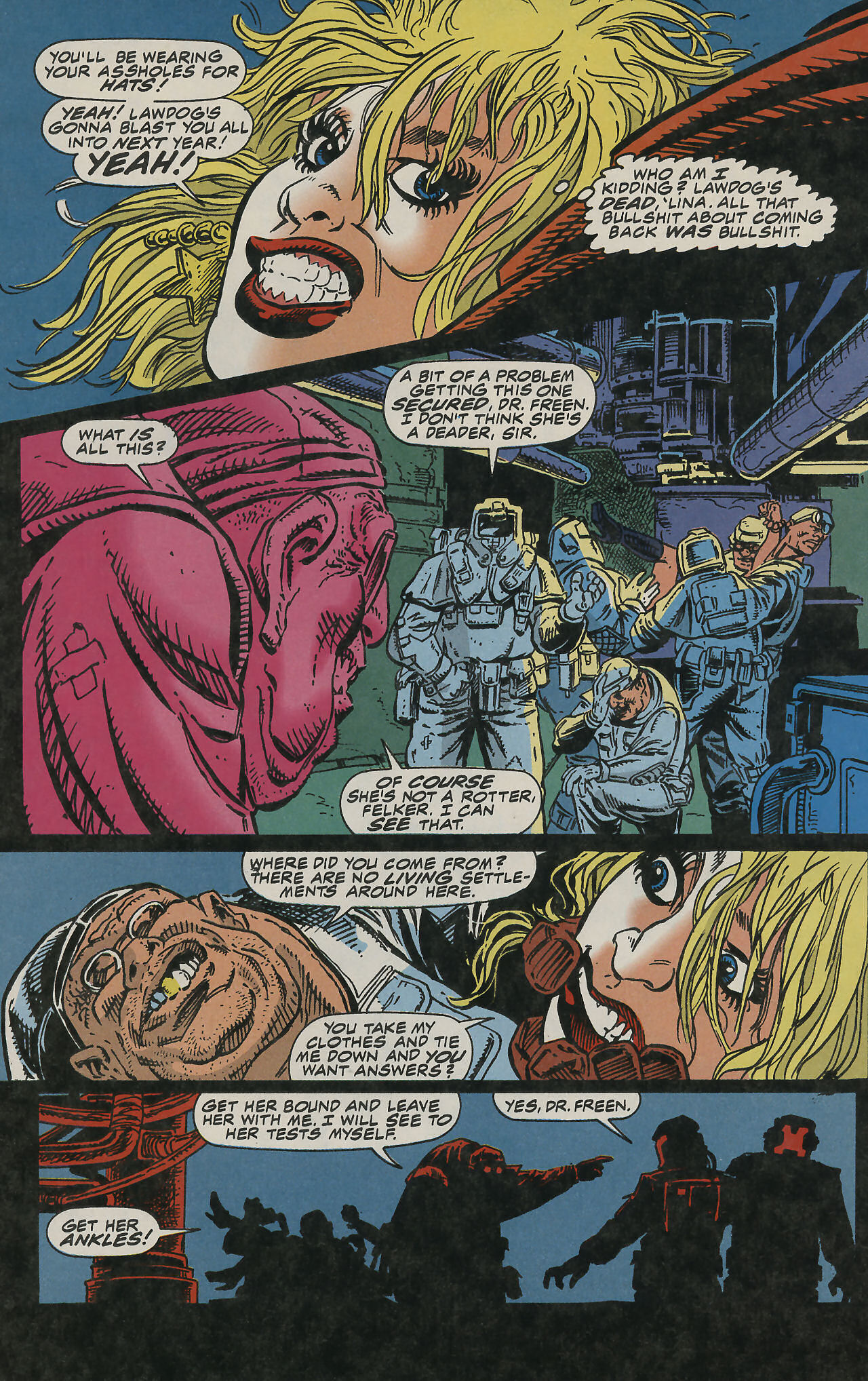 Read online Lawdog comic -  Issue #8 - 16