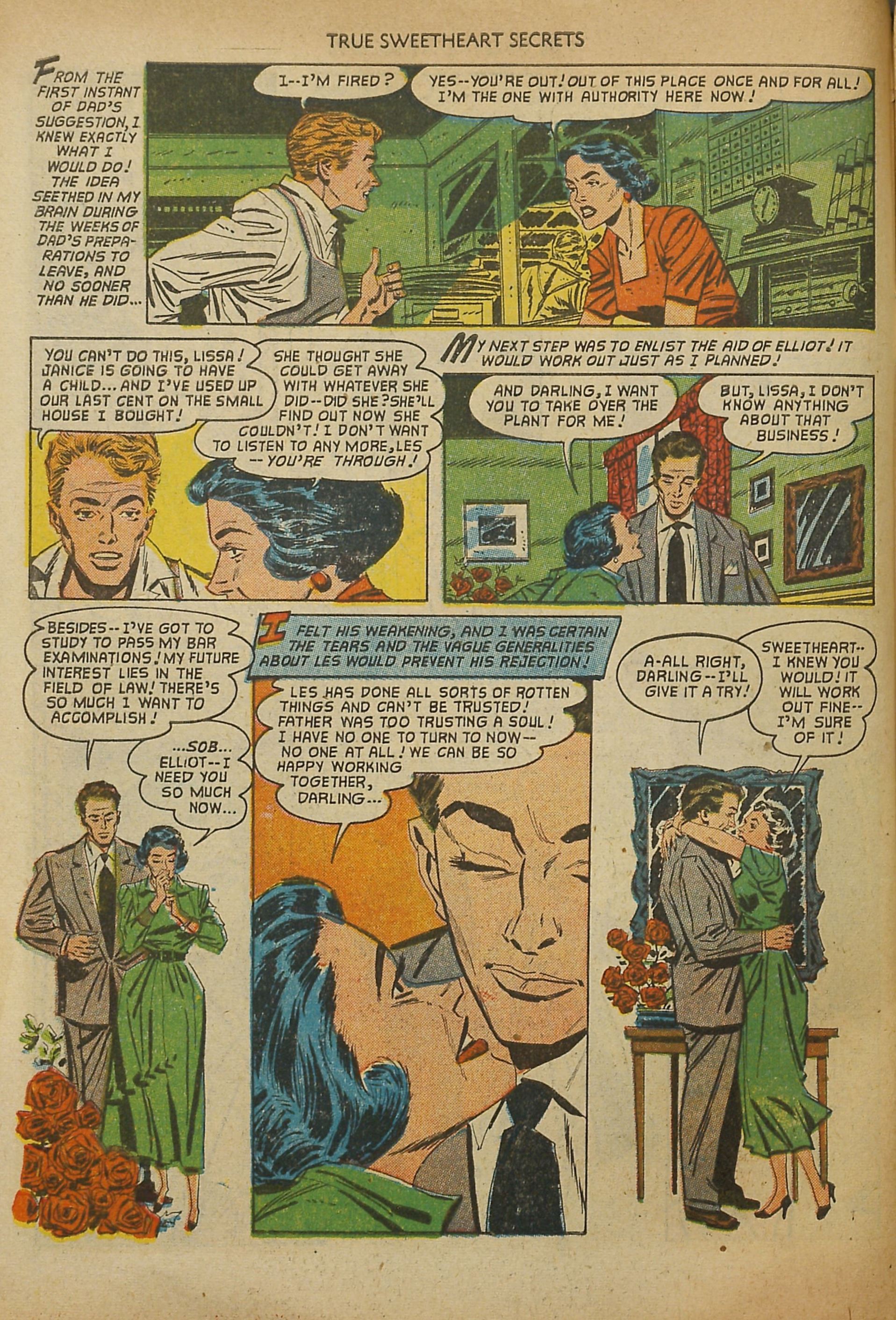 Read online True Sweetheart Secrets comic -  Issue #9 - 10