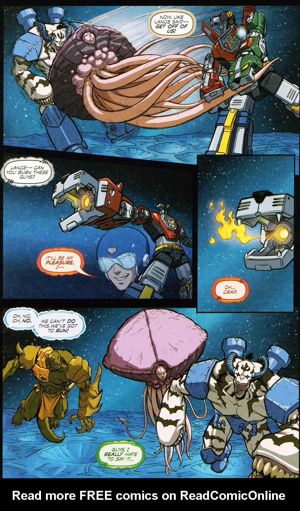 Read online Voltron: Defender of the Universe comic -  Issue #5 - 9