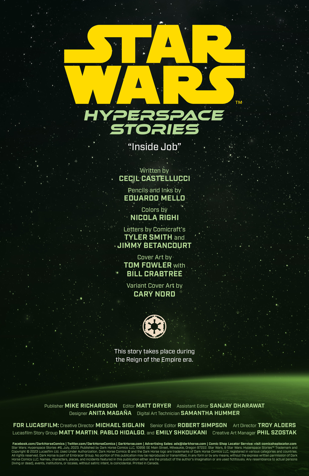 Read online Star Wars: Hyperspace Stories comic -  Issue #6 - 2