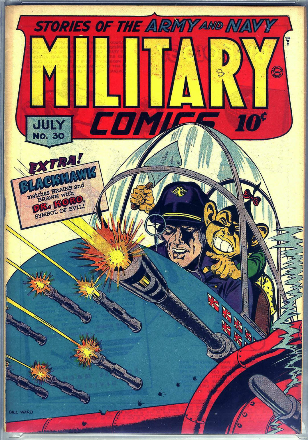 Read online Military Comics comic -  Issue #30 - 1