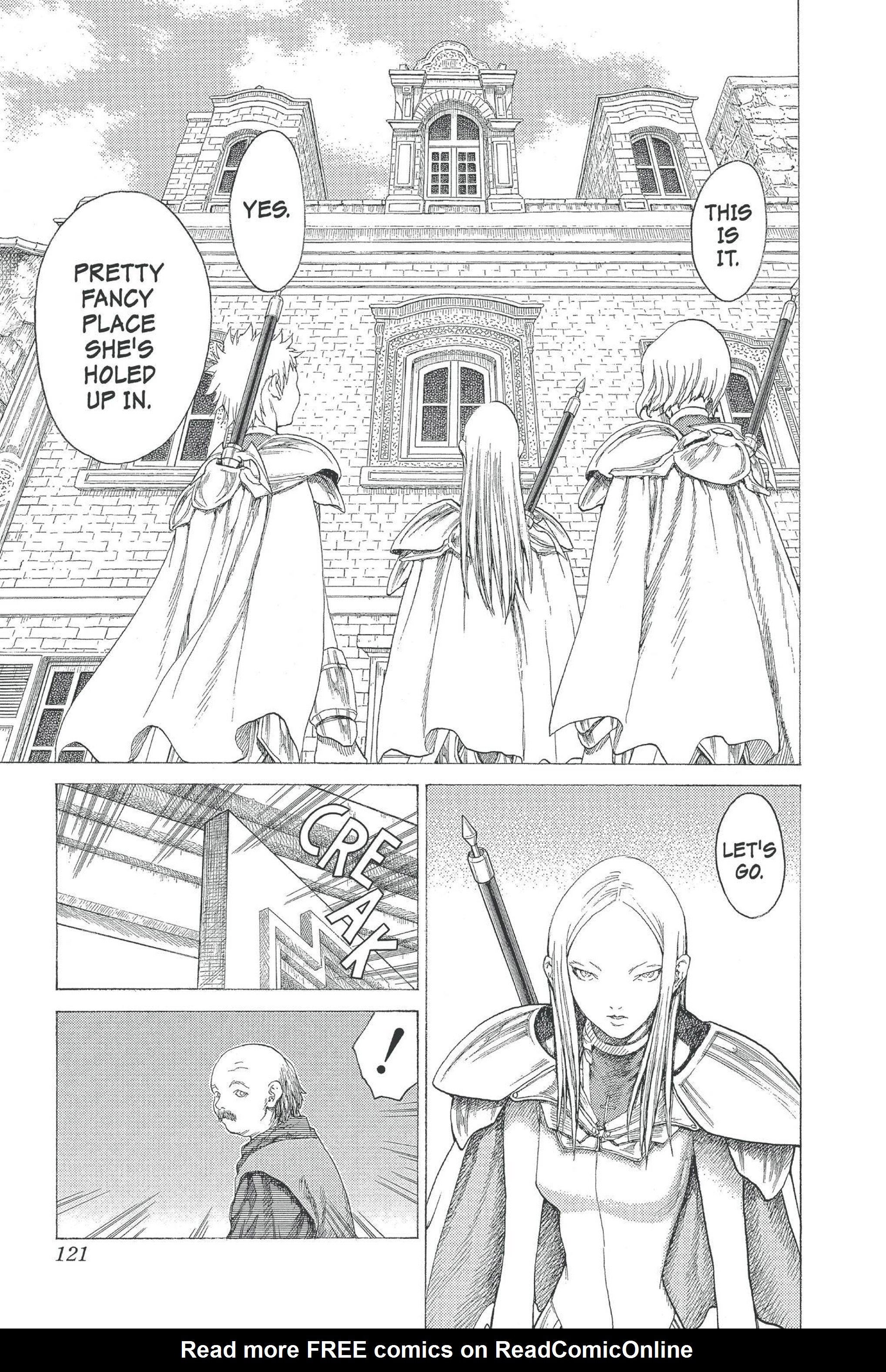 Read online Claymore comic -  Issue #4 - 109