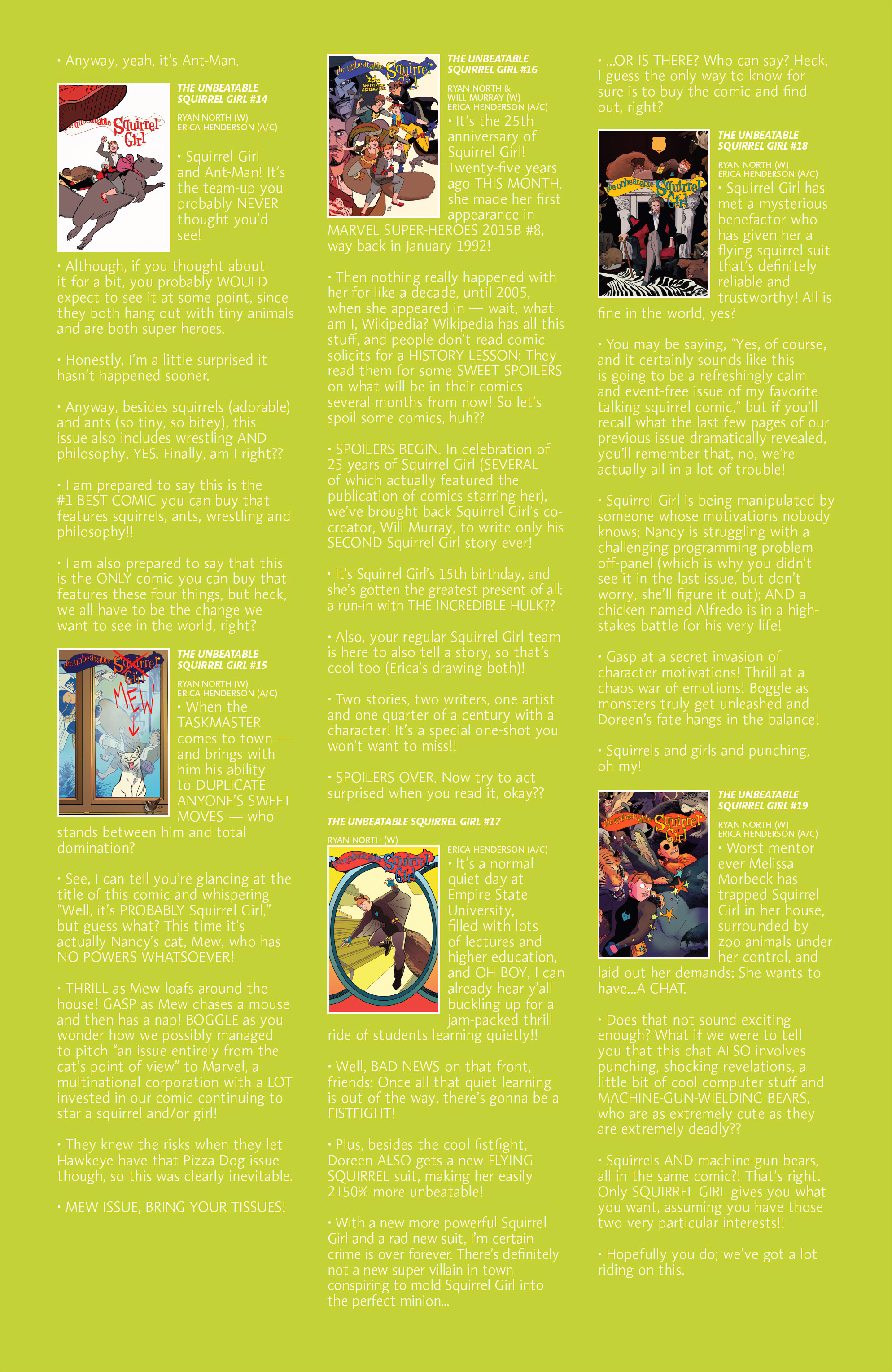 Read online The Unbeatable Squirrel Girl Omnibus comic -  Issue # TPB (Part 16) - 113