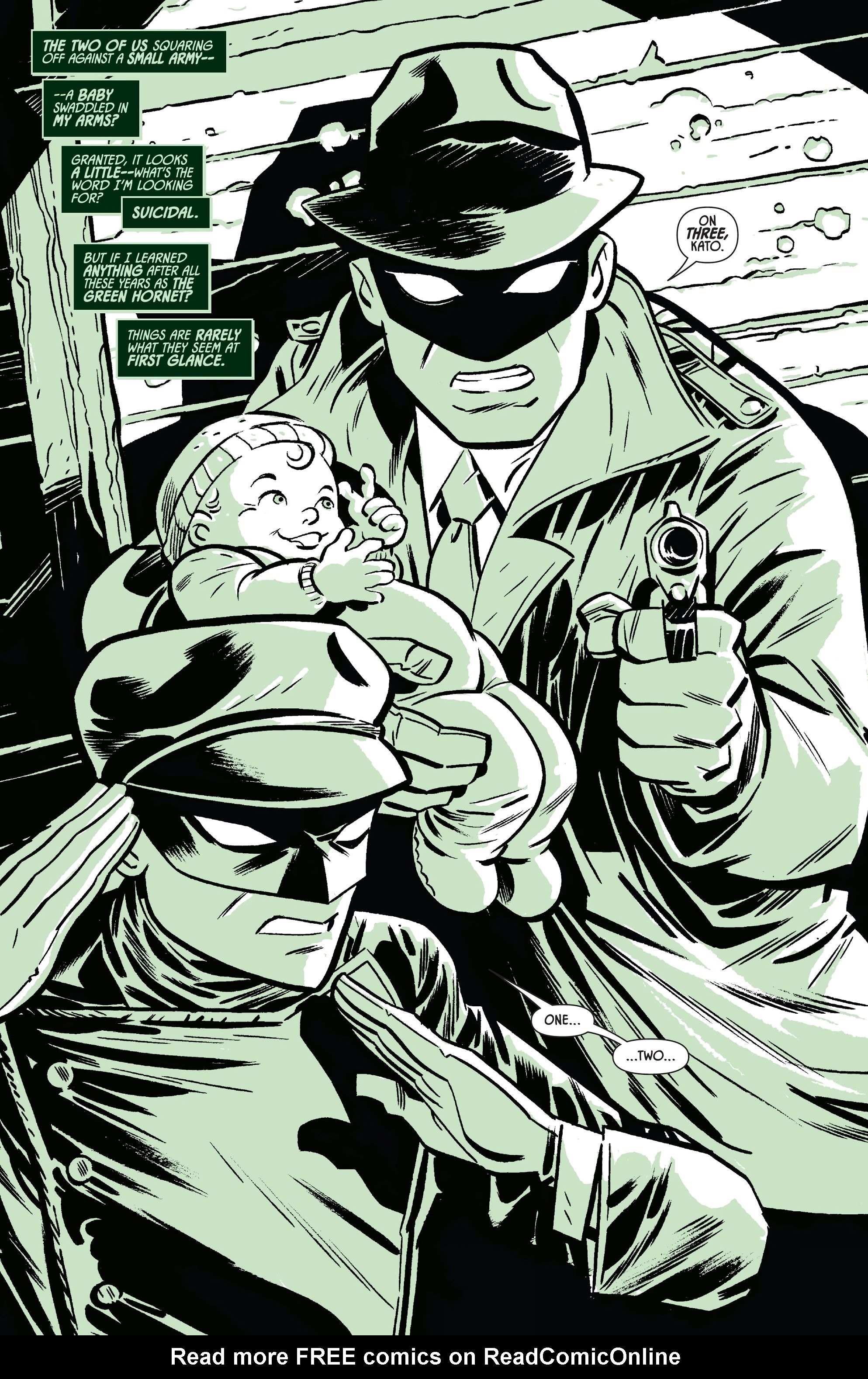 Read online The Green Hornet (2020) comic -  Issue # _Sky Lights Collection - 12