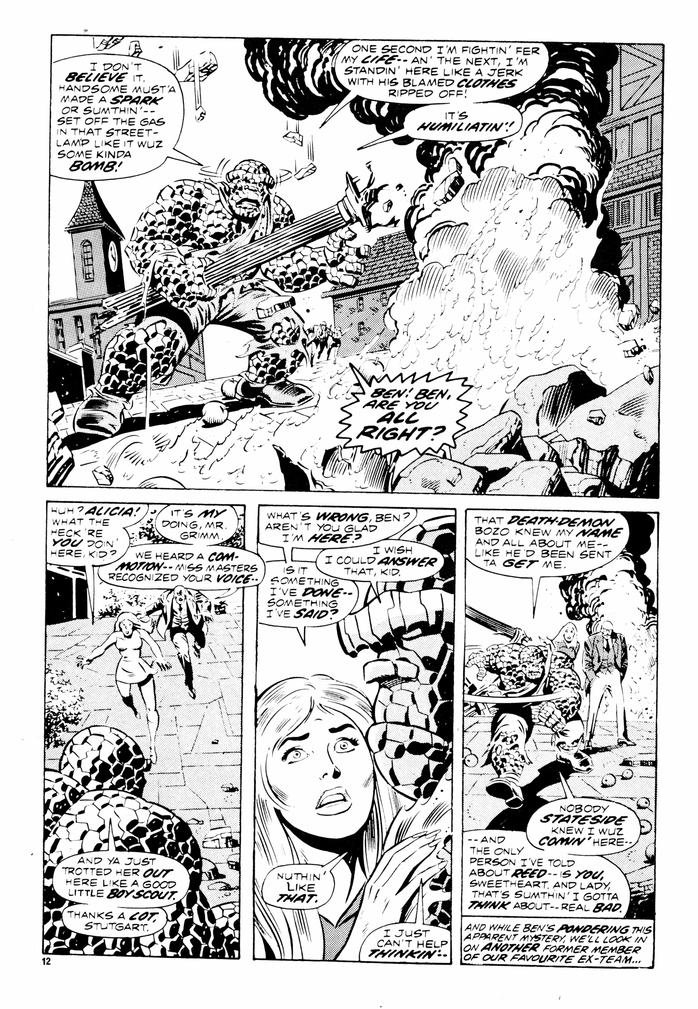Read online Fantastic Four (1982) comic -  Issue #10 - 12