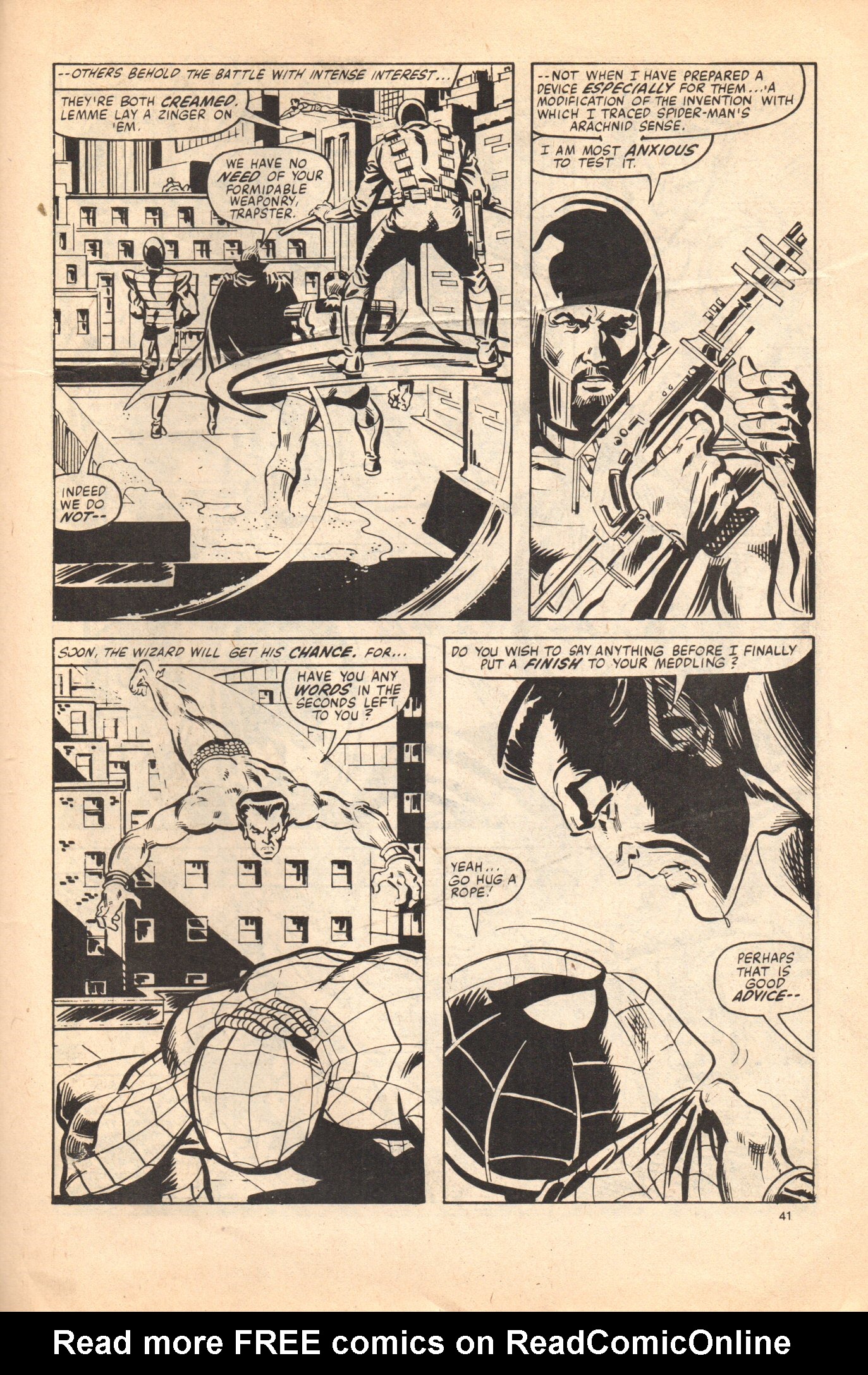 Read online Spider-Man Special comic -  Issue #1981S - 41