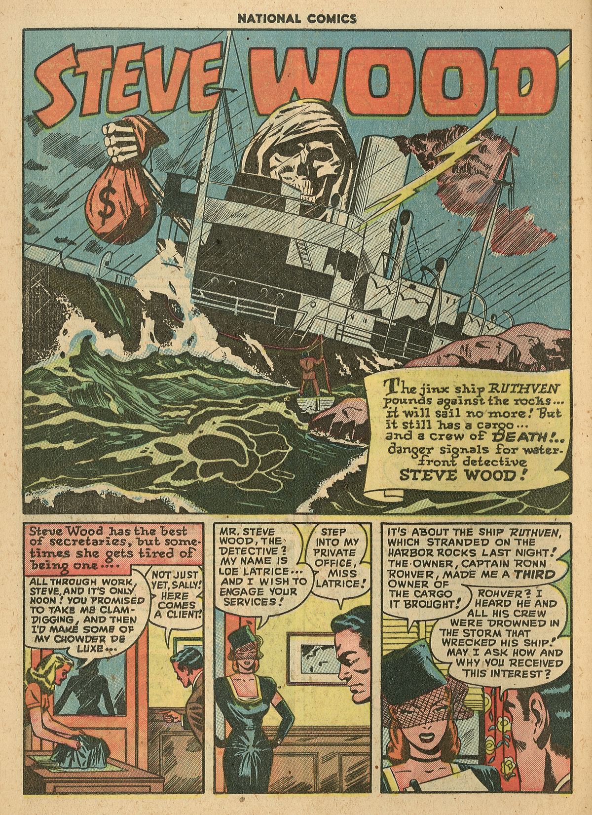 Read online National Comics comic -  Issue #66 - 43