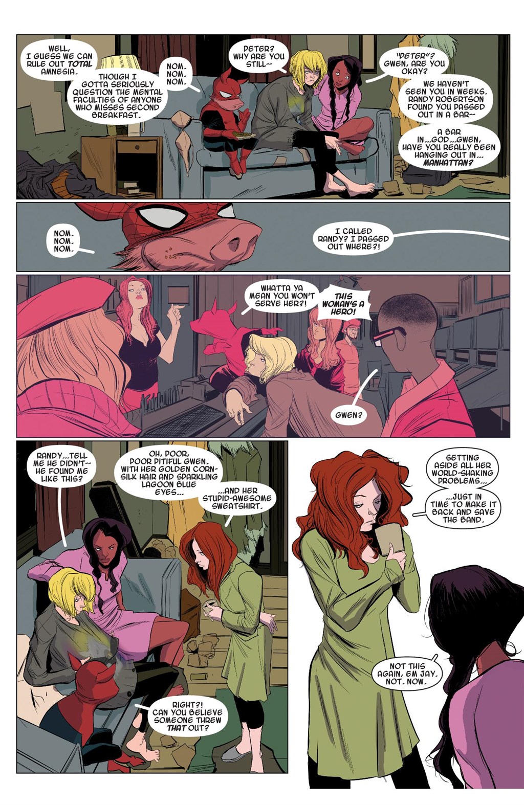 Spider-Gwen: Ghost-Spider - Edge of Spider-Verse (Modern Era Epic Collection) chapter 1 page 327