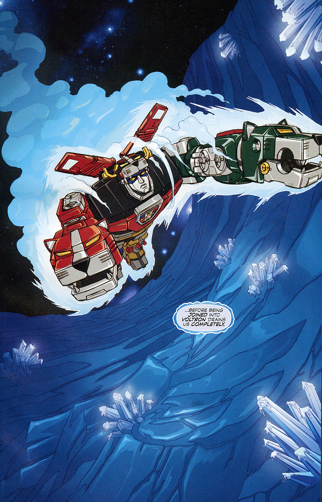Read online Voltron: Defender of the Universe comic -  Issue #4 - 4
