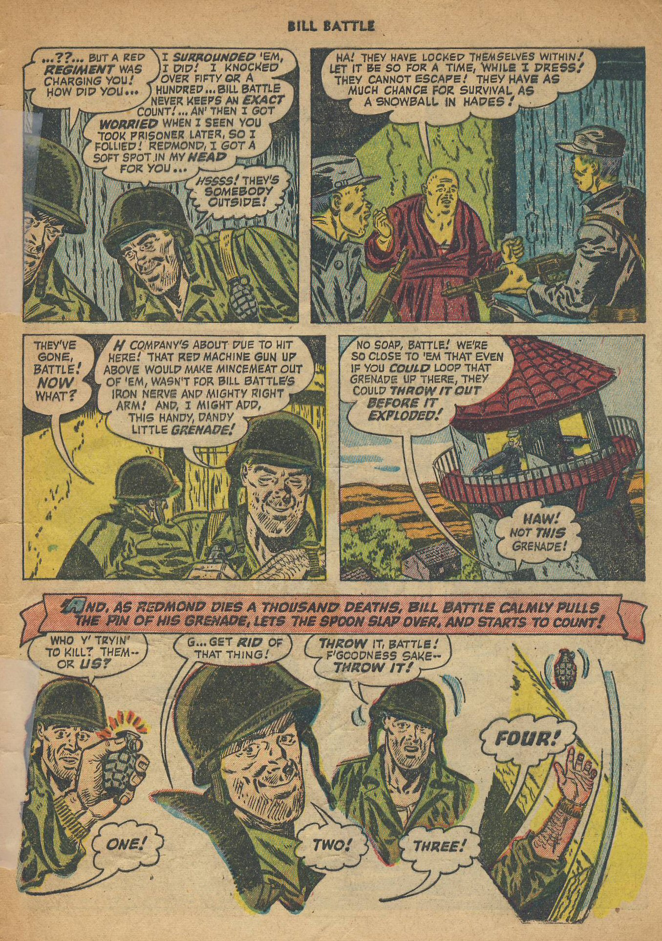 Read online Bill Battle: The One Man Army comic -  Issue #1 - 33