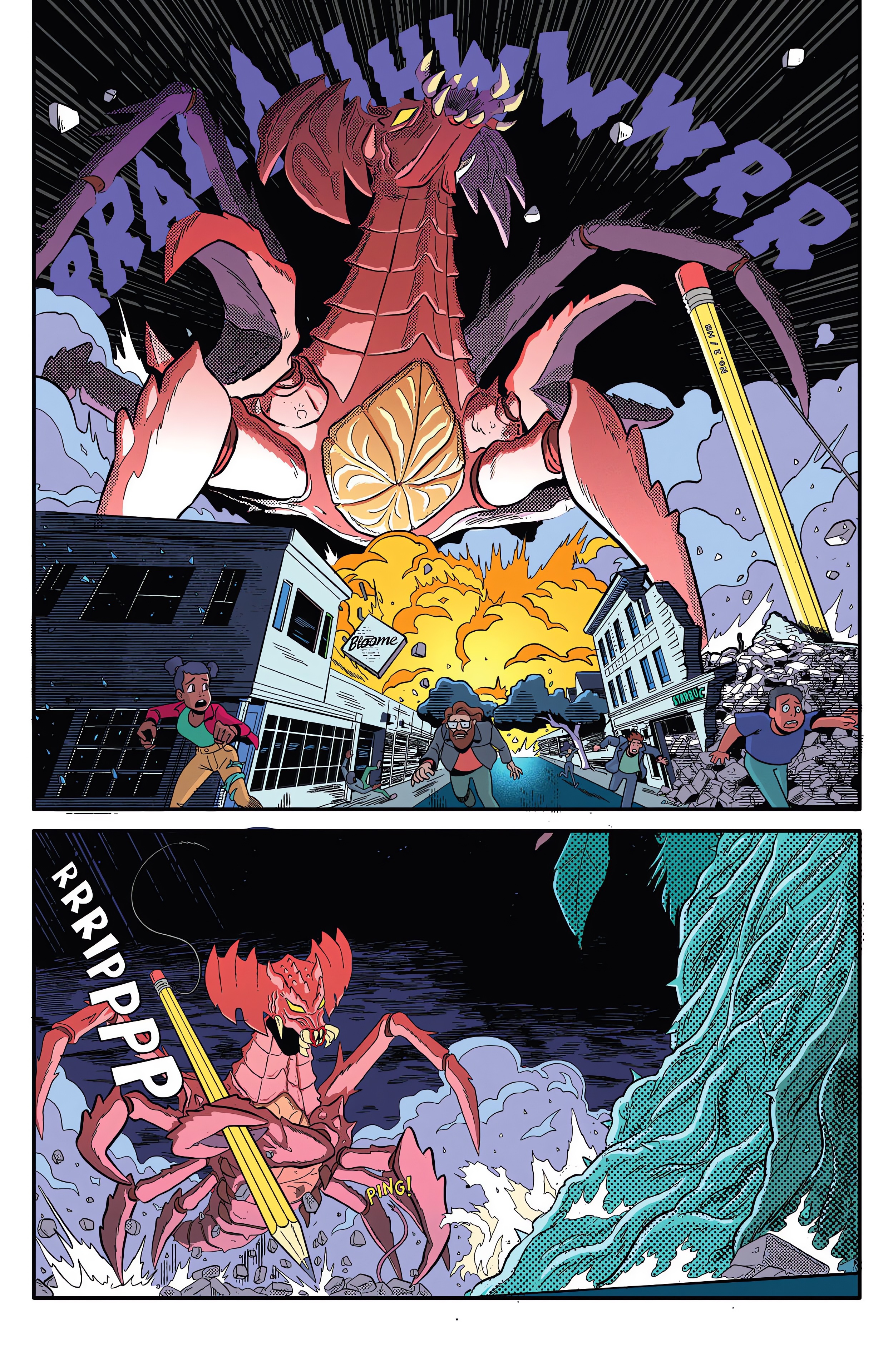 Read online Godzilla Rivals: Biollante Vs. Destoroyah comic -  Issue # Full - 31