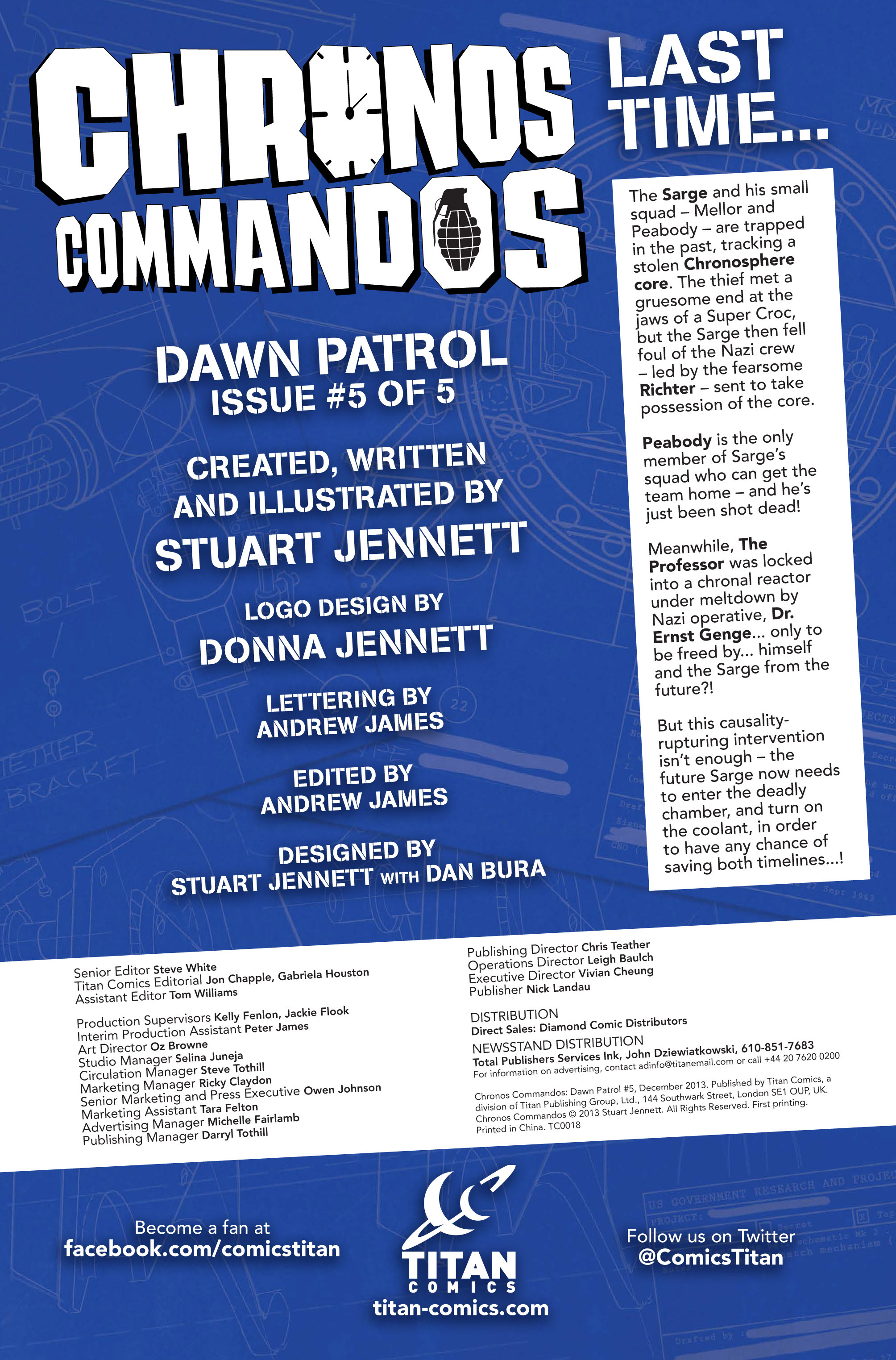 Read online Chronos Commandos: Dawn Patrol comic -  Issue #5 - 2