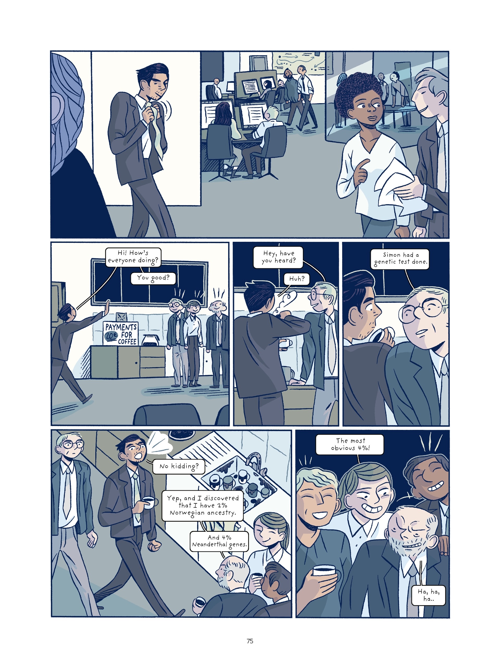 Read online Genetics at Heart comic -  Issue # TPB (Part 1) - 75