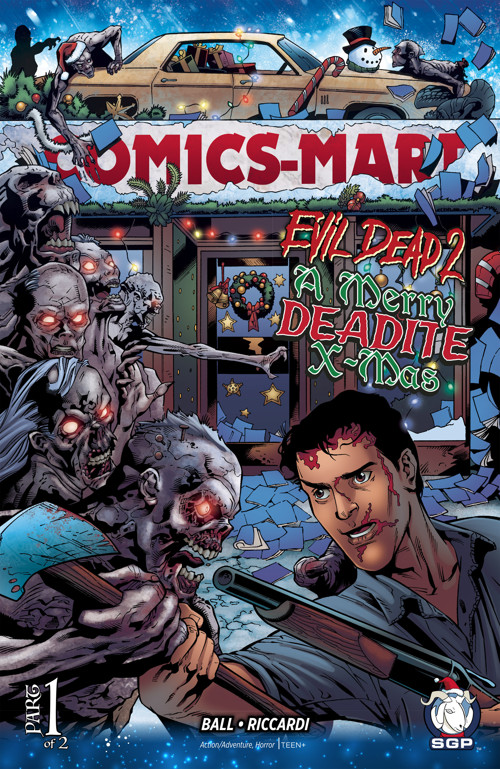 Read online Evil Dead 2: A Merry Deadite X-Mas comic -  Issue #1 - 1