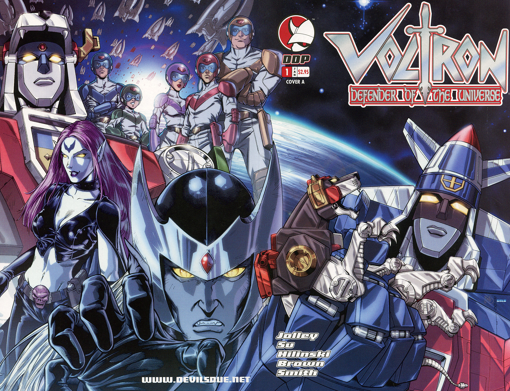 Read online Voltron: Defender of the Universe comic -  Issue #1 - 1