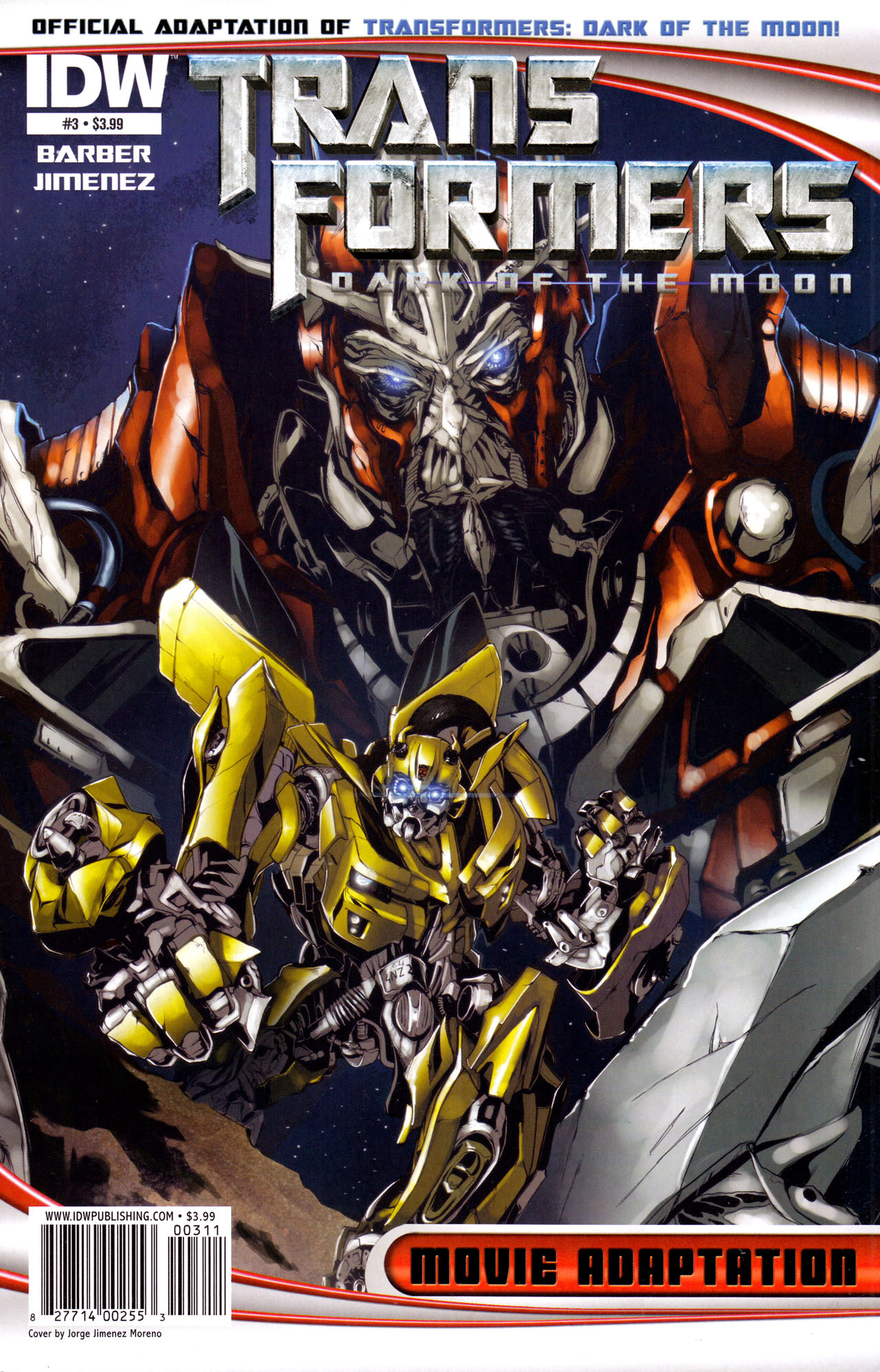 Read online Transformers: Dark of the Moon Movie Adaptation comic -  Issue #3 - 1