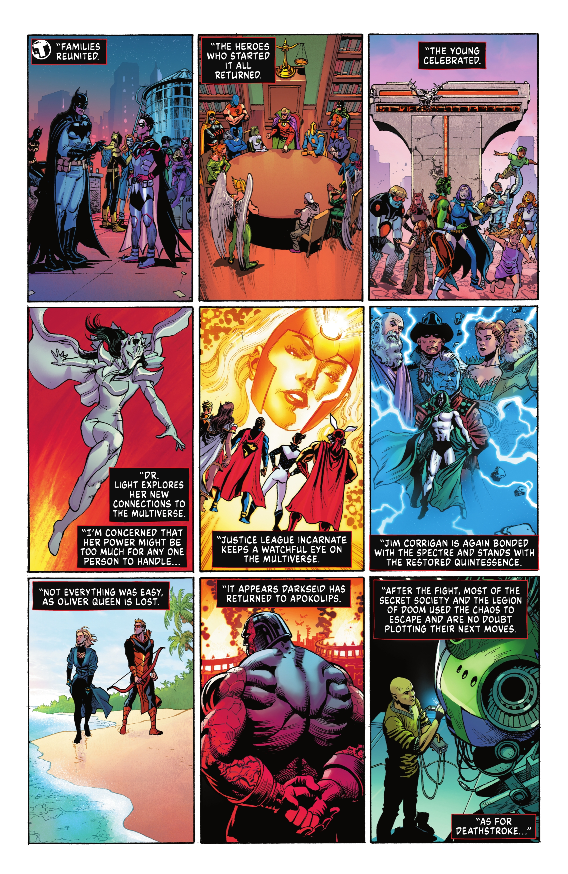 Read online Dark Crisis on Infinite Earths comic -  Issue # TPB (Part 3) - 19