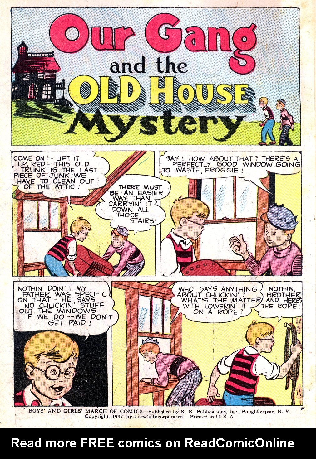 Read online March of Comics comic -  Issue #3 - 2