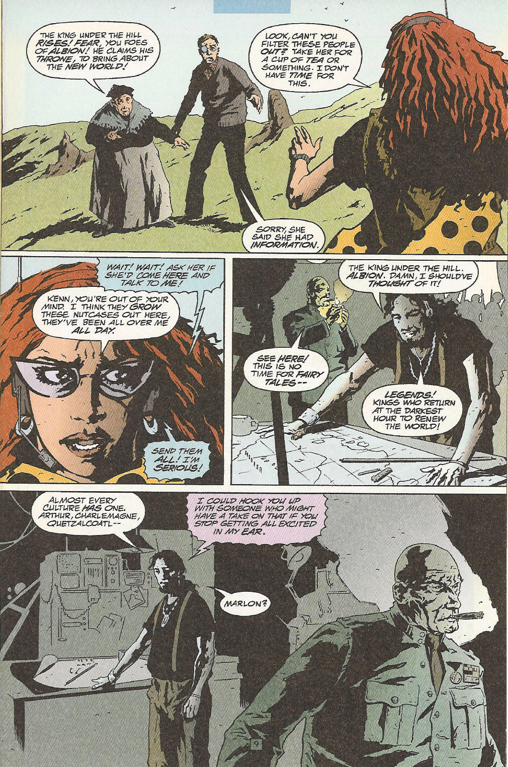 Read online Challengers of the Unknown (1997) comic -  Issue #15 - 12