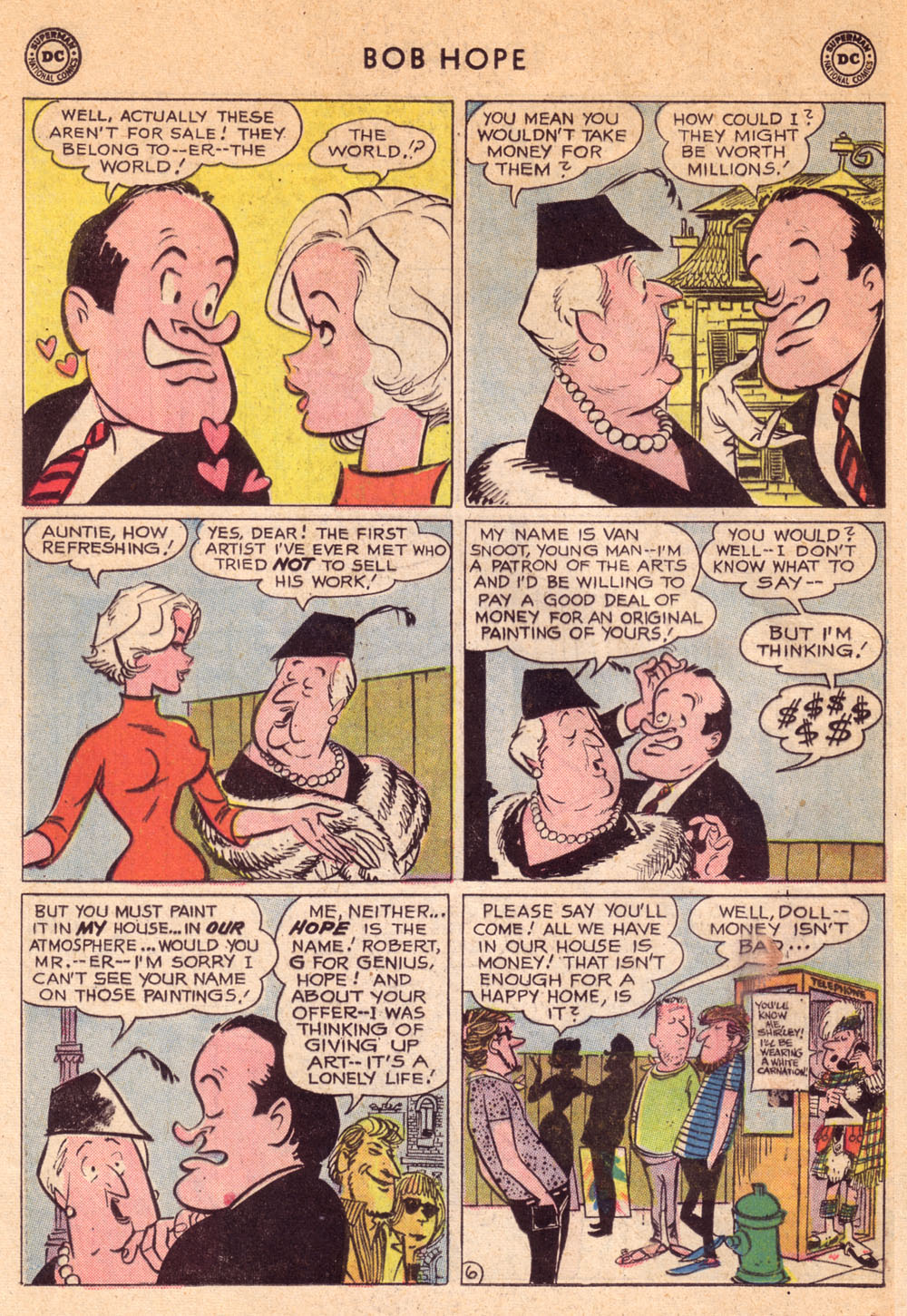 Read online The Adventures of Bob Hope comic -  Issue #73 - 9