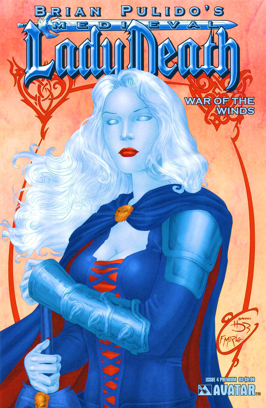 Read online Brian Pulido's Medieval Lady Death:  War of the Winds comic -  Issue #4 - 3