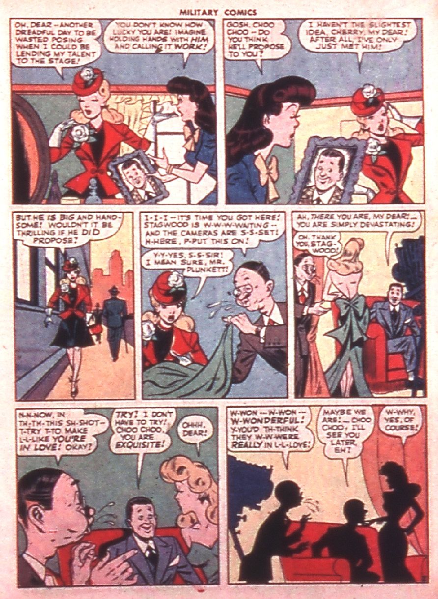 Read online Military Comics comic -  Issue #38 - 19